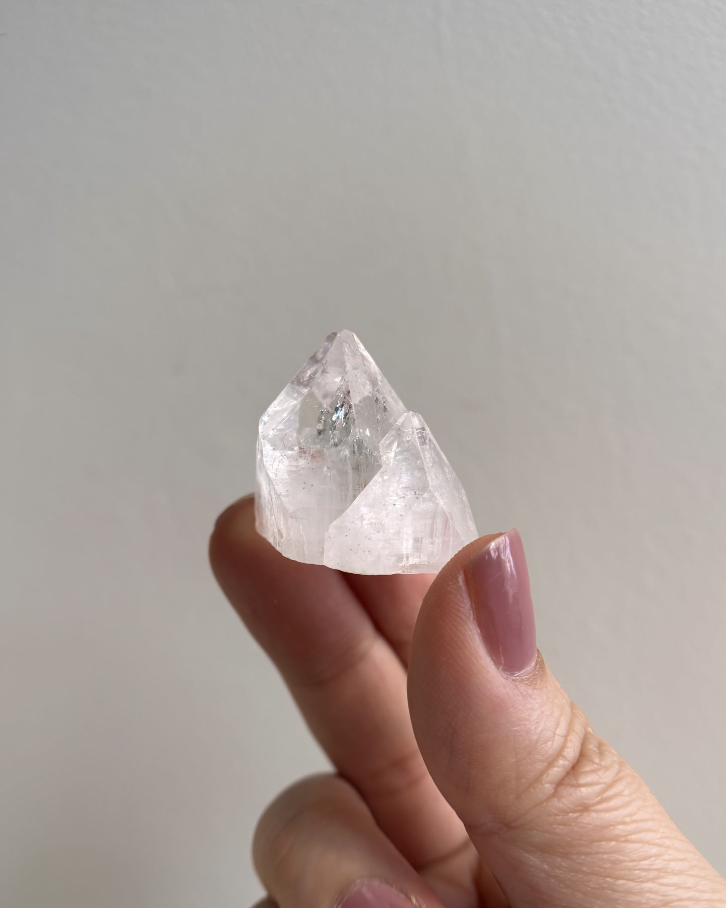 Apophyllite Double Point Pyramid - Large (15.6g)