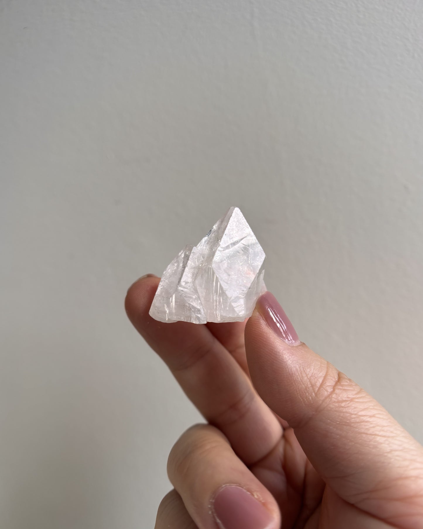 Apophyllite Double Point Pyramid - Large (15.6g)