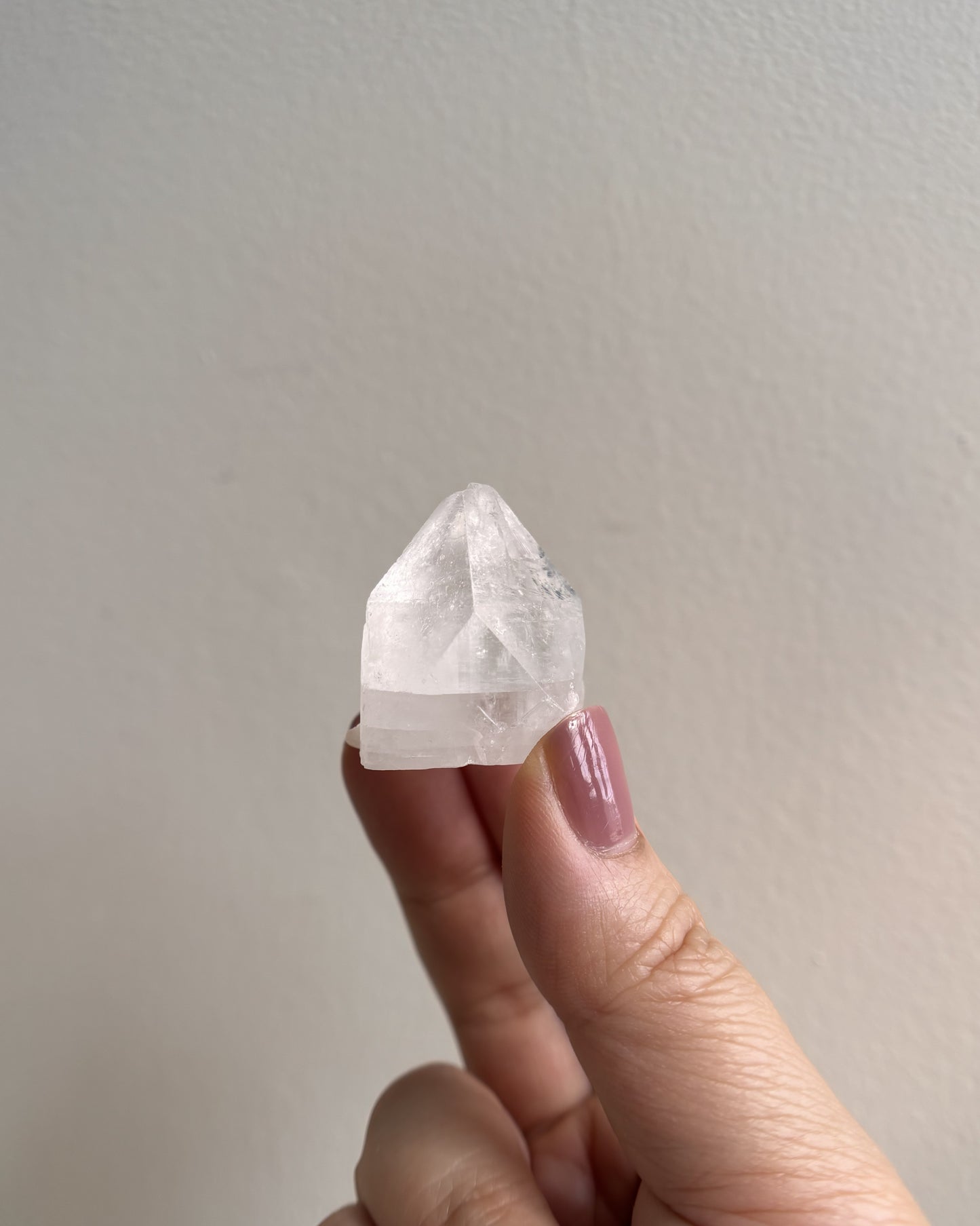 Apophyllite Pyramid with Key Formation 23.5g