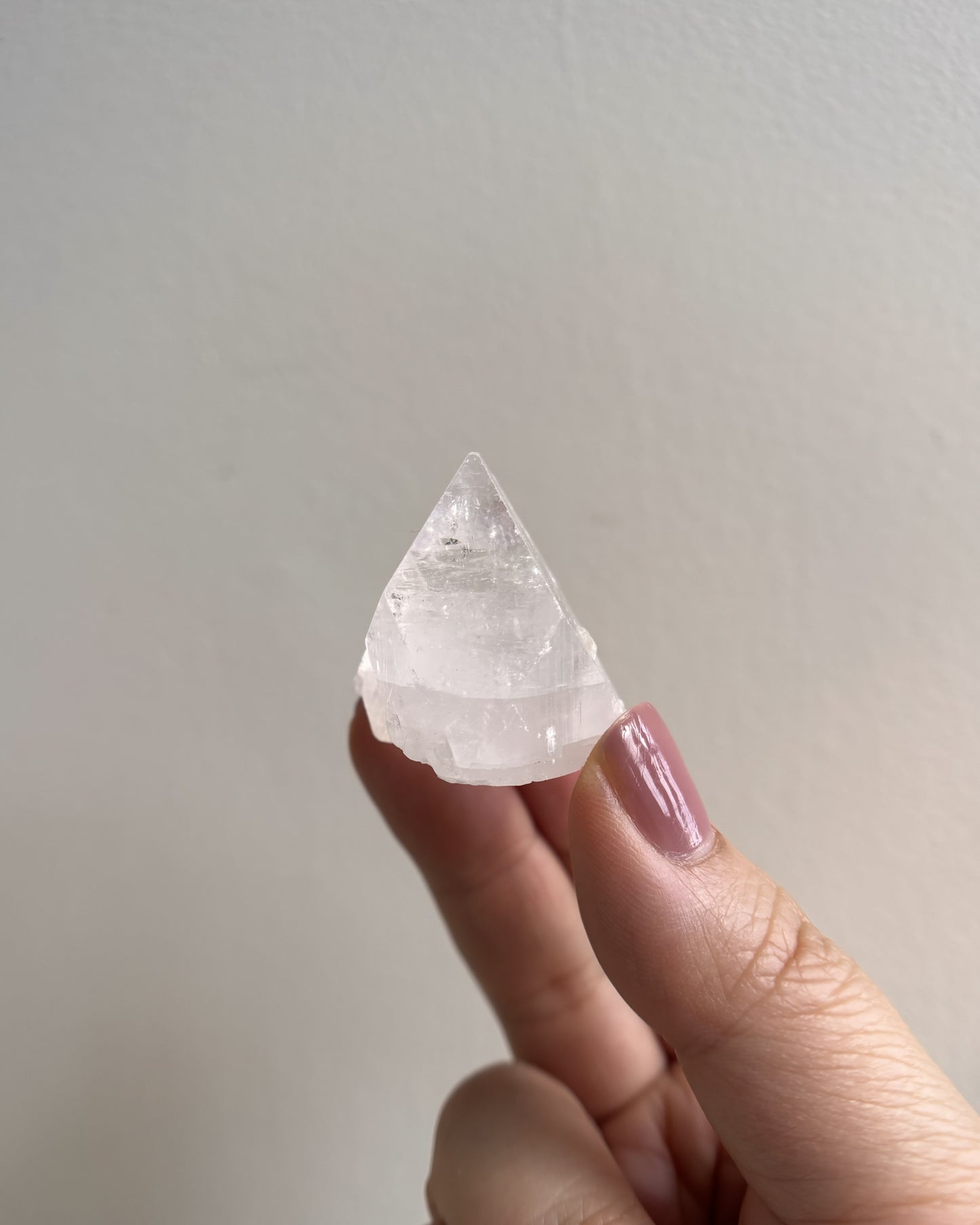Apophyllite Pyramid with Key Formation 23.5g