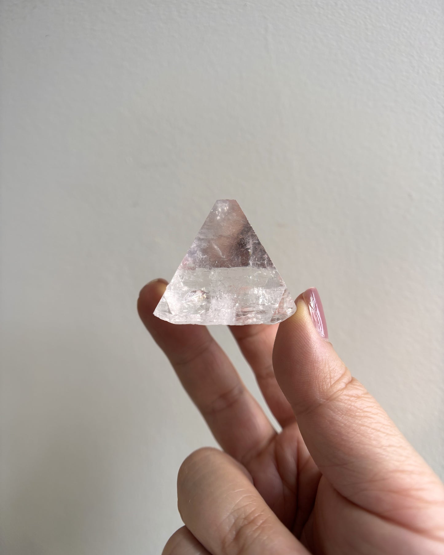 Apophyllite Pyramid - XL (28.7g)