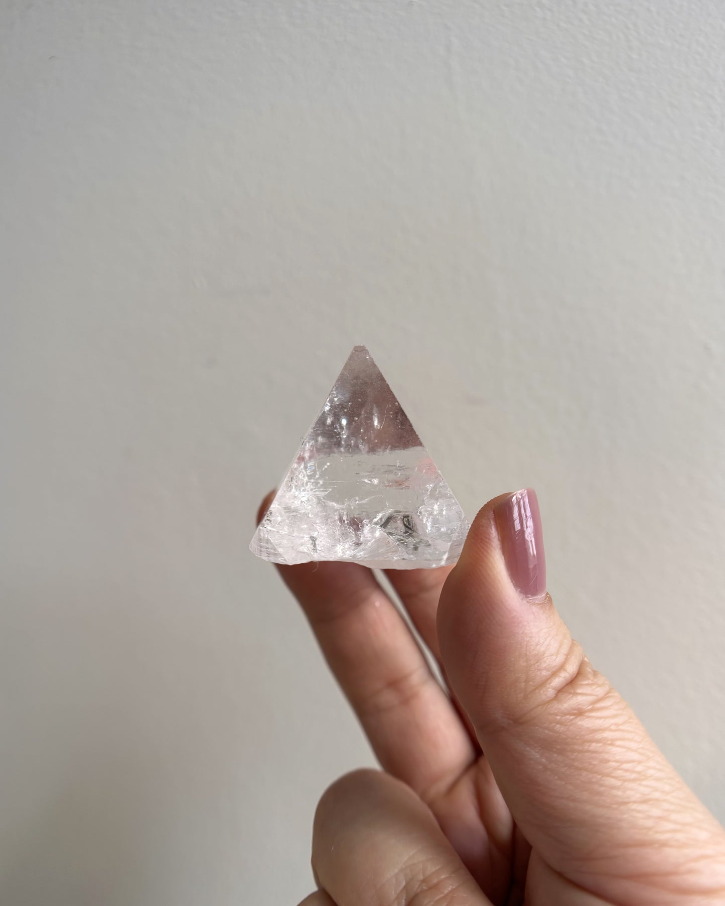 Apophyllite Pyramid - XL (28.7g)