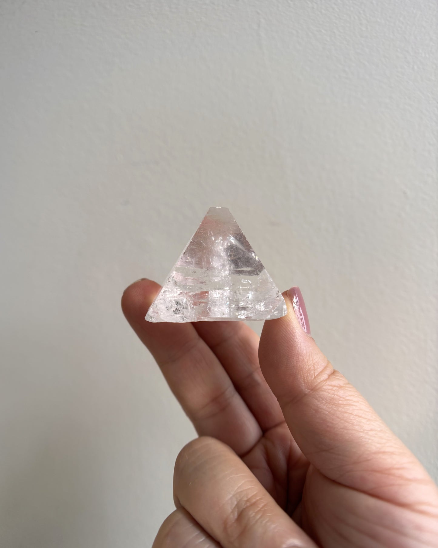 Apophyllite Pyramid - XL (28.7g)