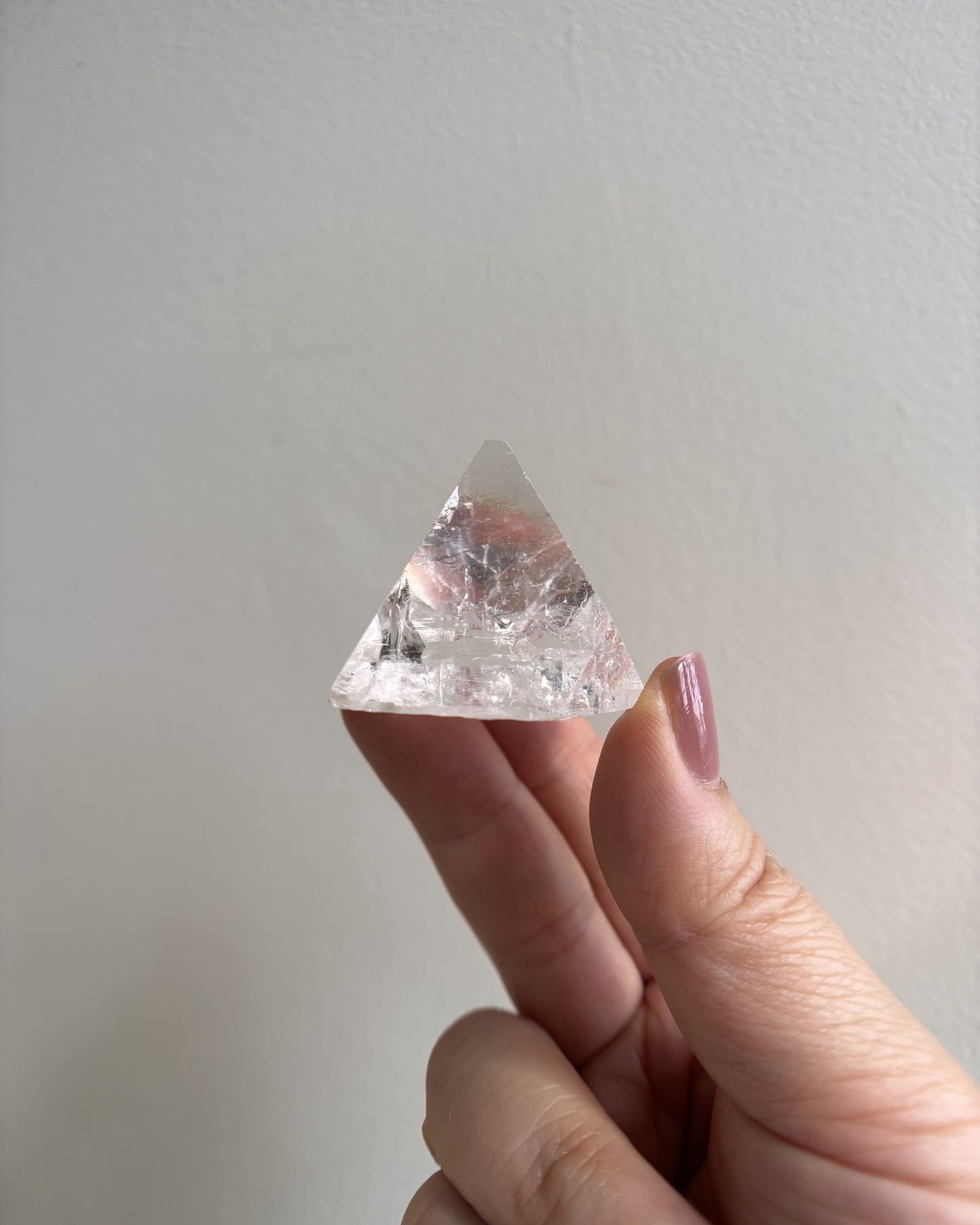 Apophyllite Pyramid - XL (28.8g)
