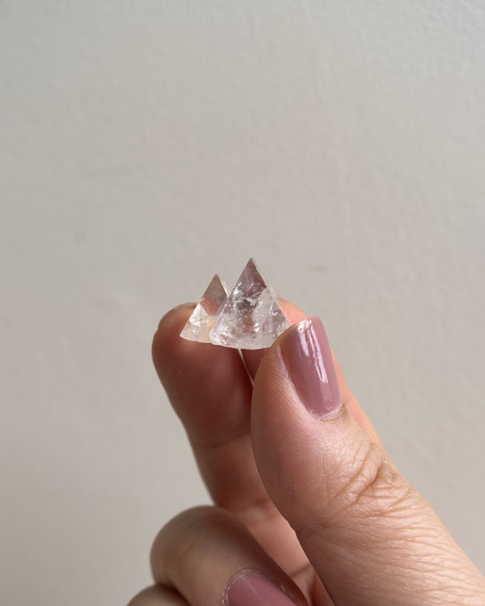 Apophyllite Double Point Pyramid - Mini (3.7g)