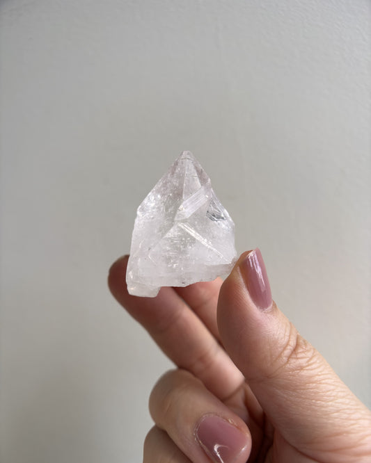 Apophyllite Pyramid with Key Formation - XL (30.8g)