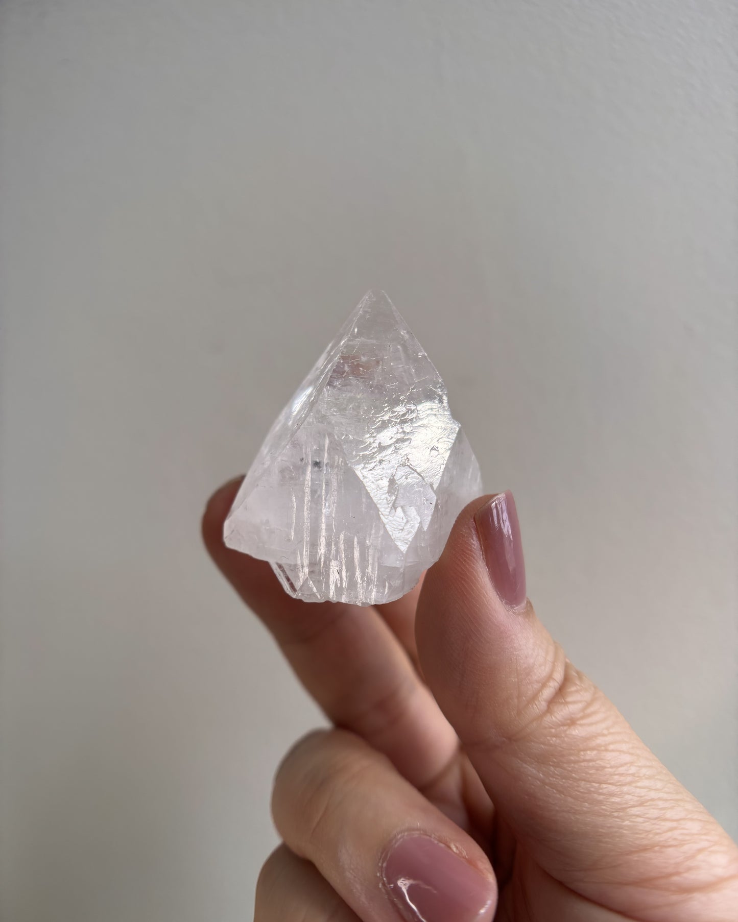Apophyllite Pyramid with Key Formation - XL (30.8g)