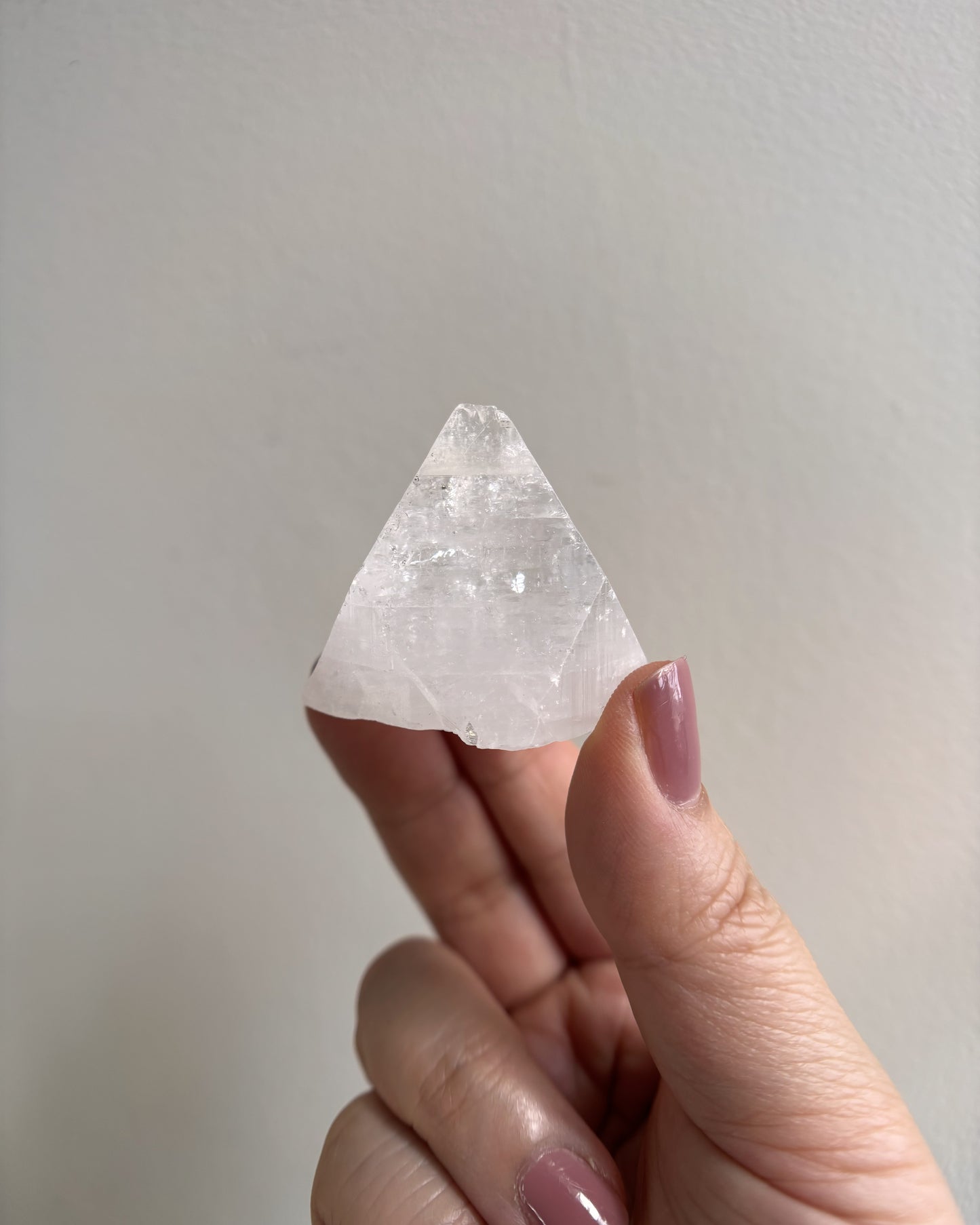 Apophyllite Pyramid - XL (41.2g)