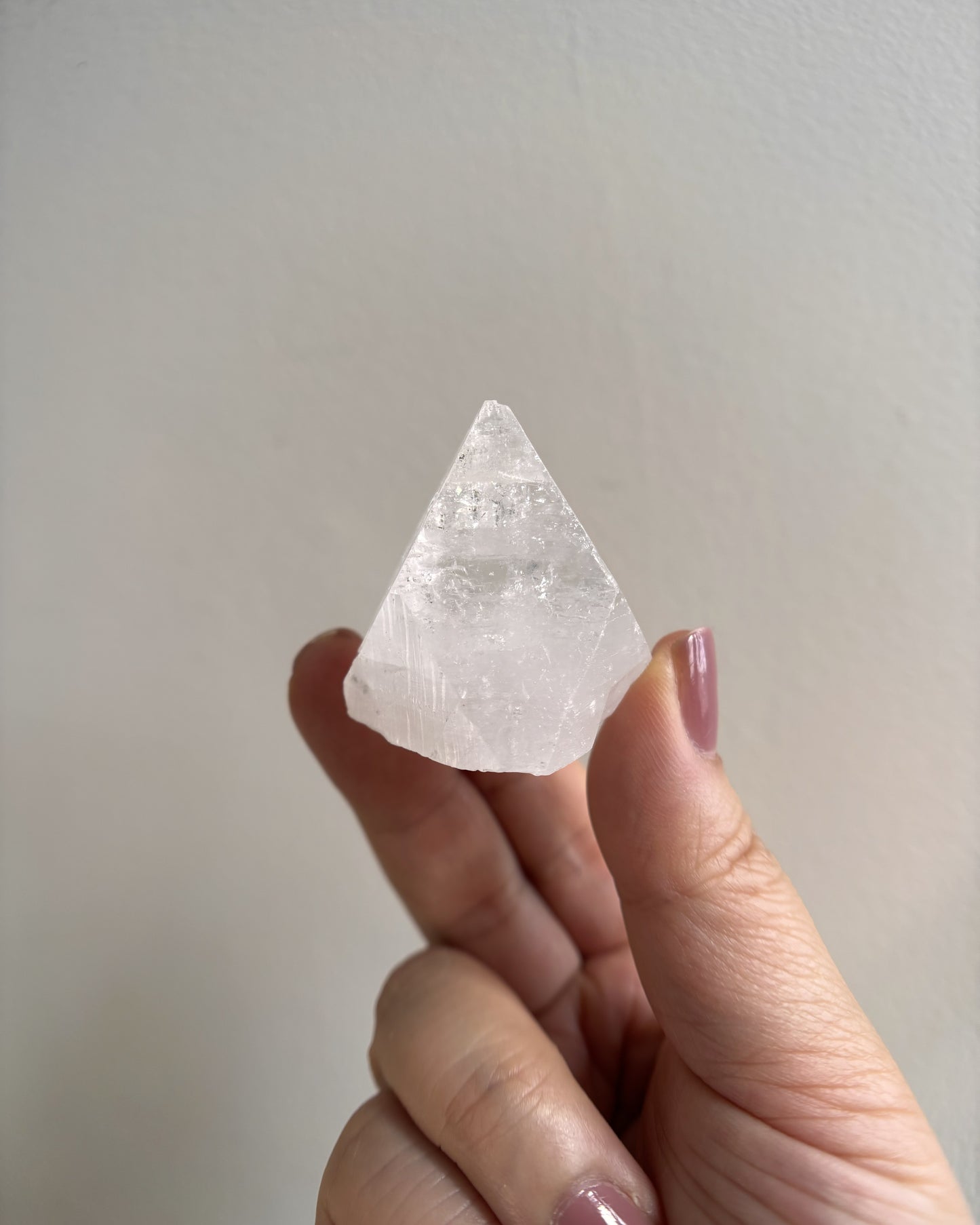 Apophyllite Pyramid - XL (41.2g)