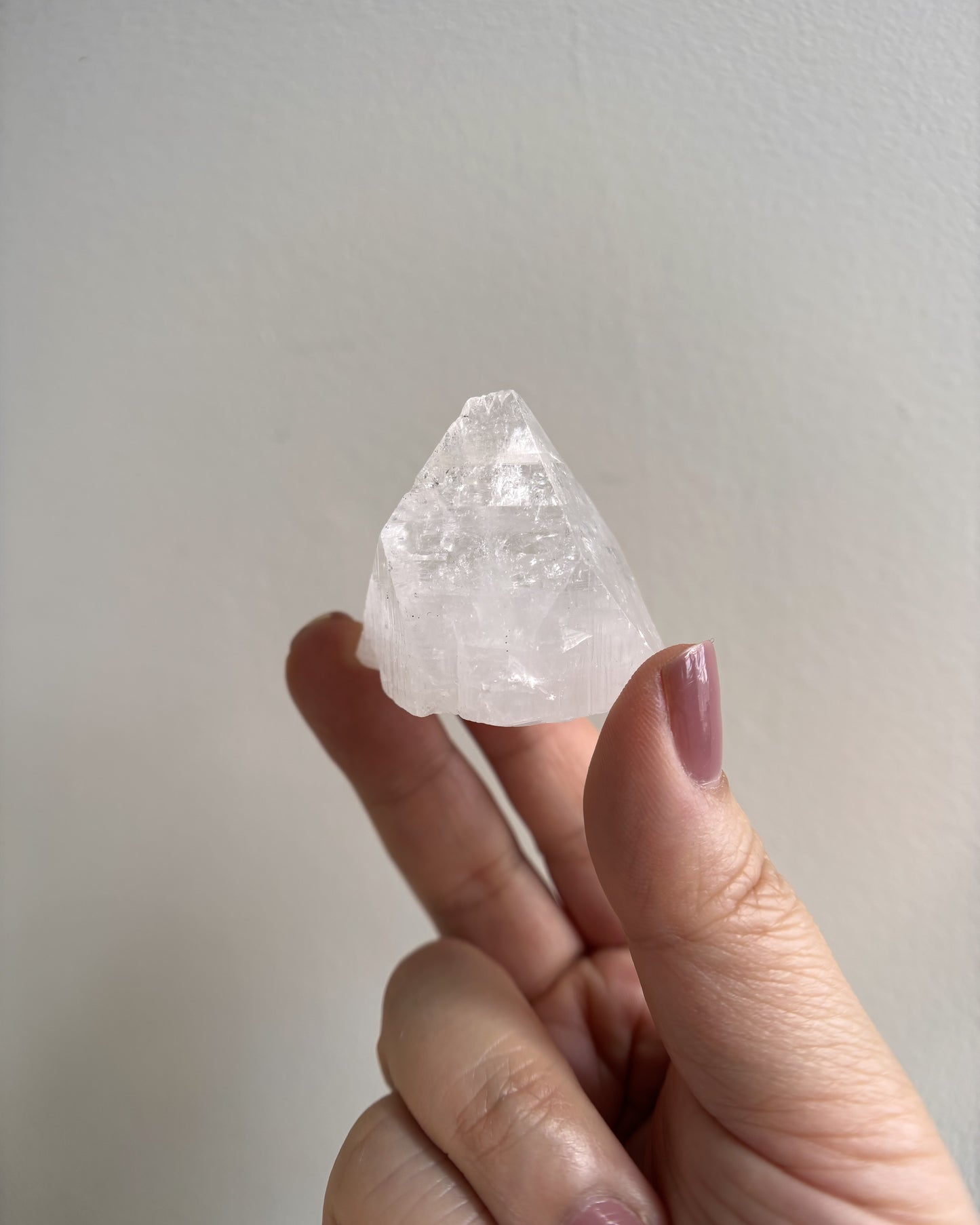 Apophyllite Pyramid - XL (41.2g)