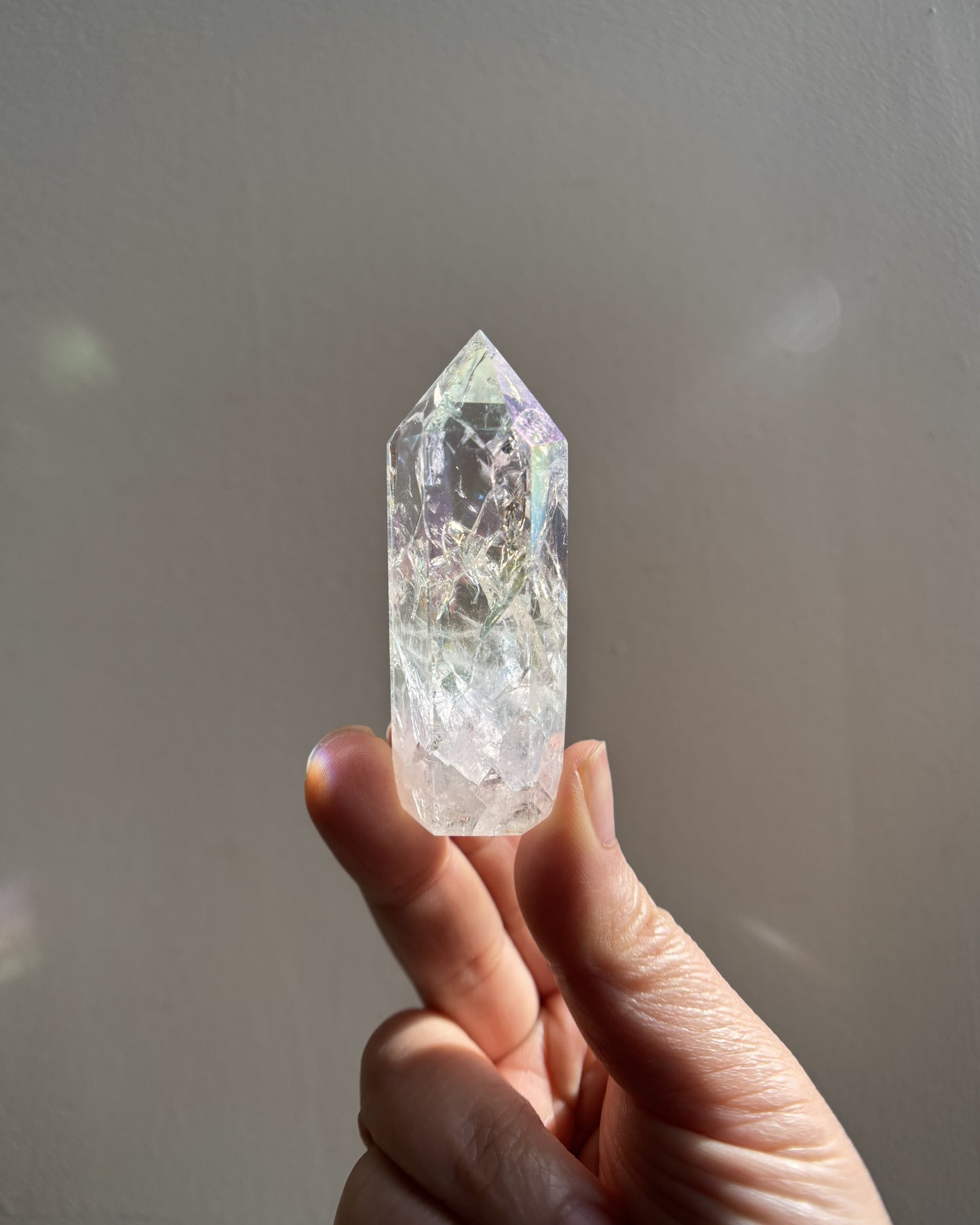 Aura Crackle Quartz Tower 50g