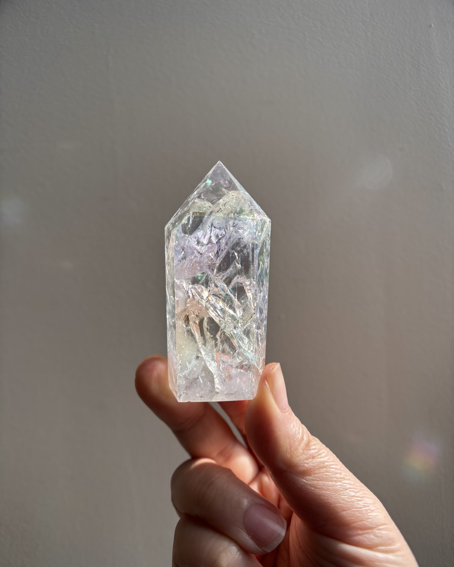 Aura Crackle Quartz Tower 65g