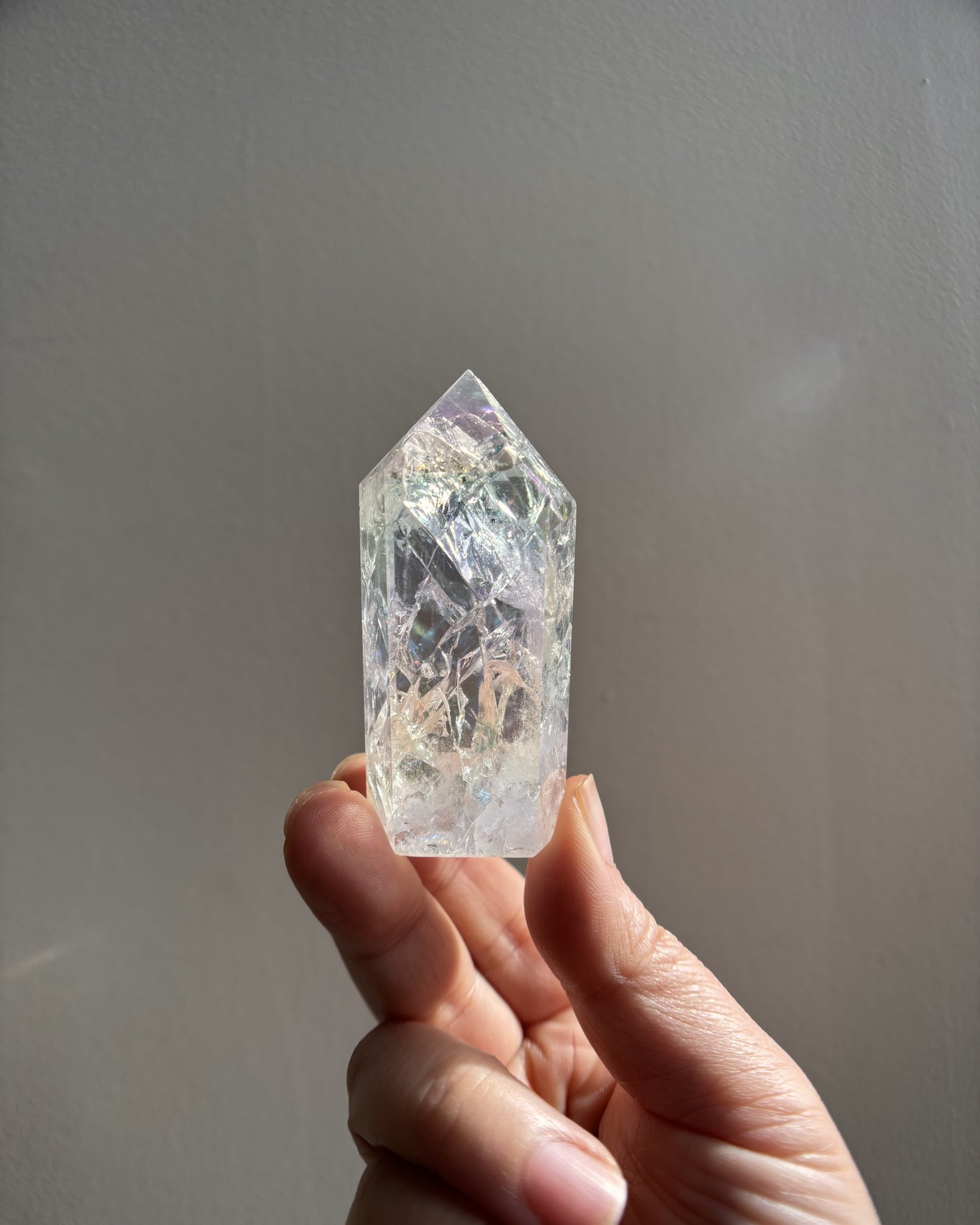Aura Crackle Quartz Tower 65g