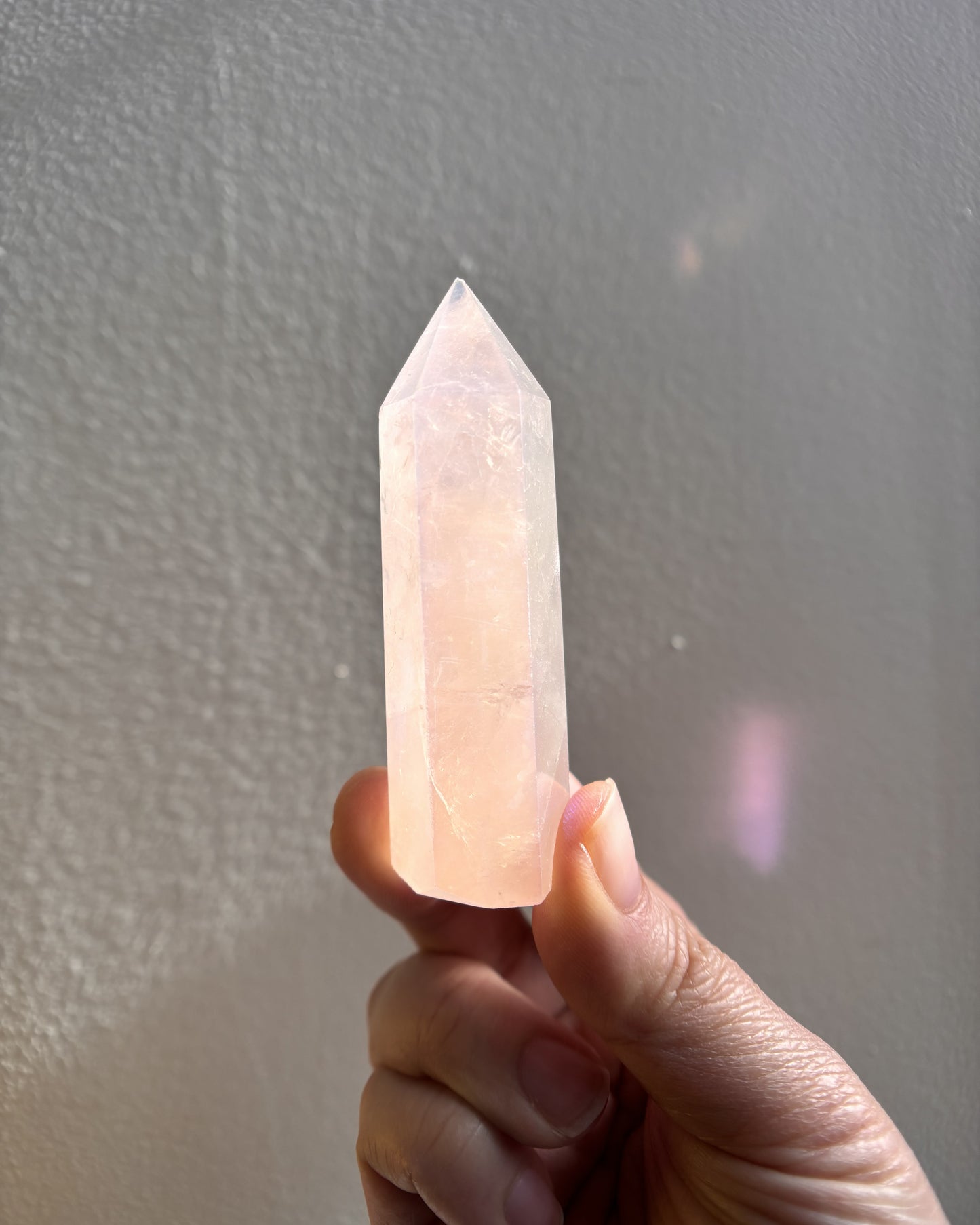 Rose Aura Quartz Tower 50g