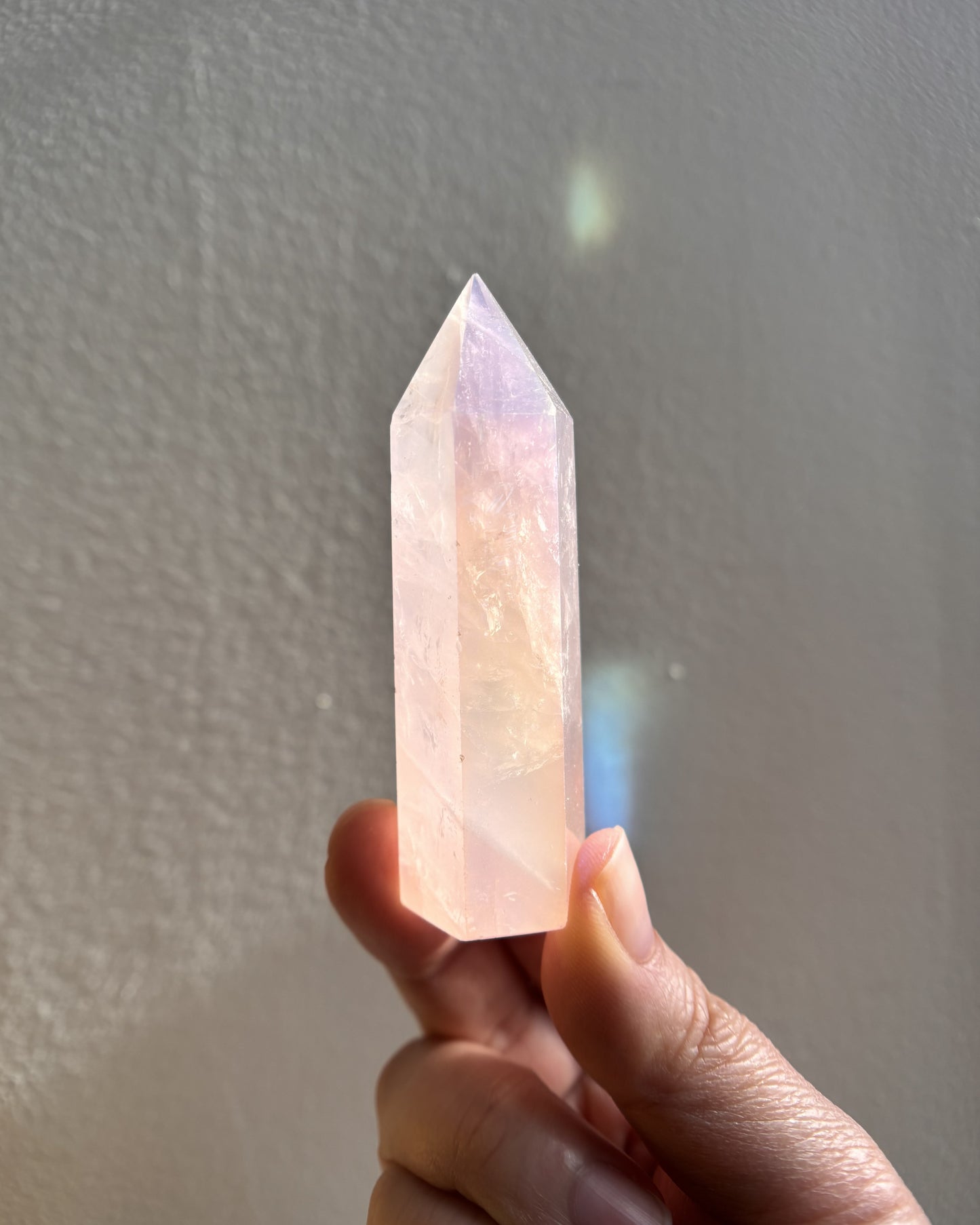 Rose Aura Quartz Tower 50g