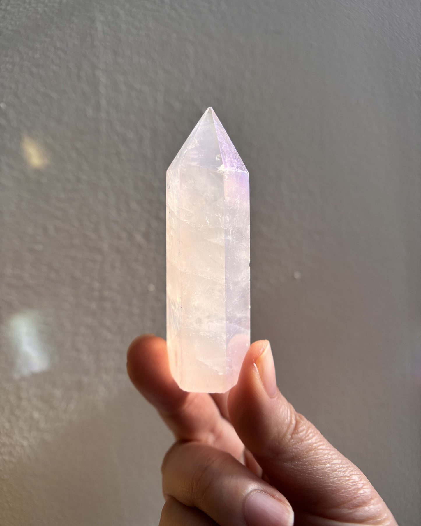 Rose Aura Quartz Tower 50g