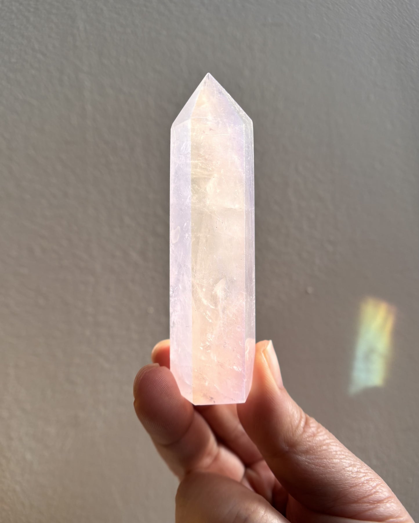 Rose Aura Quartz Tower 60g