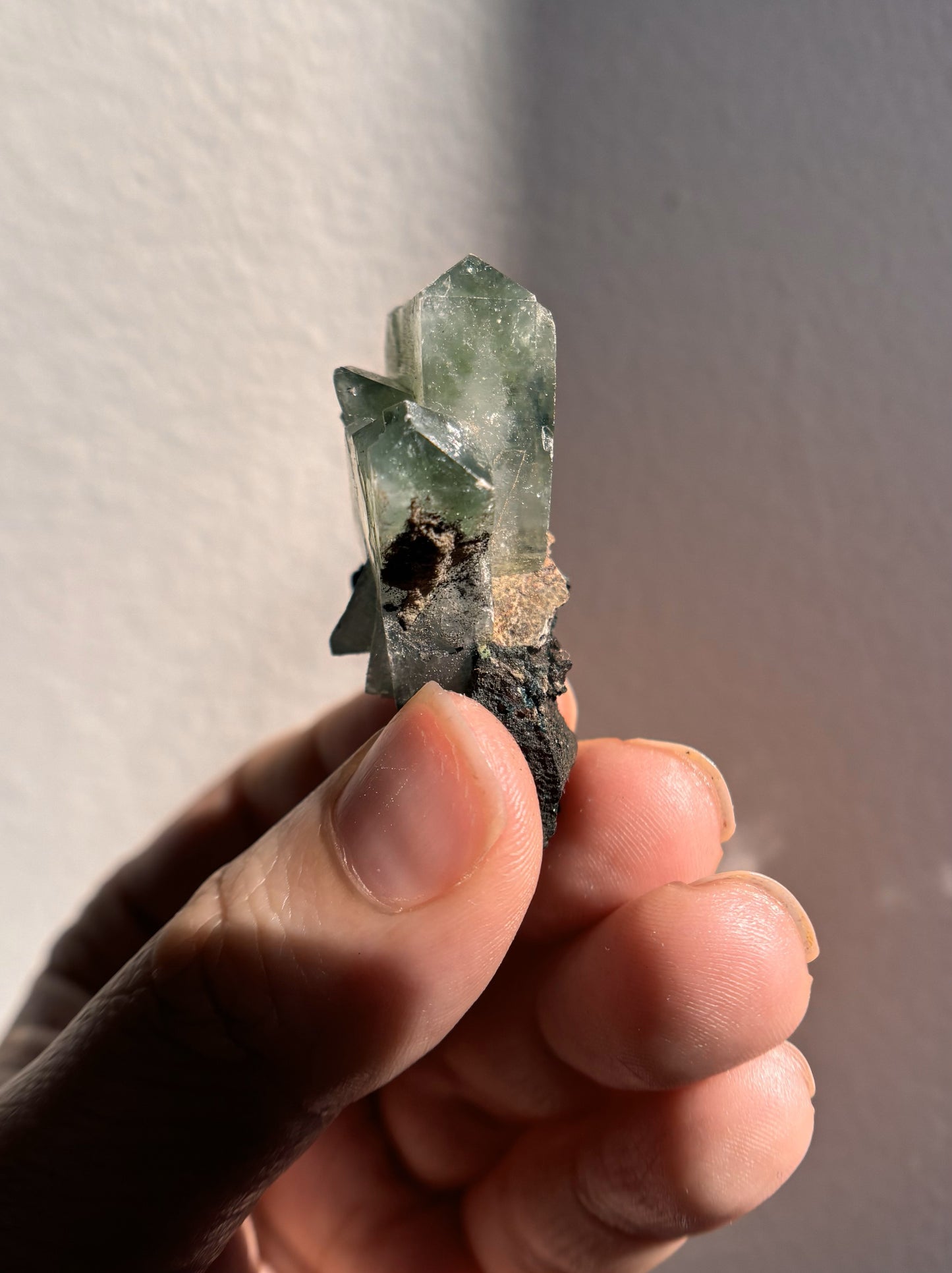 Baryte with Chrysocolla and Malachite 25g