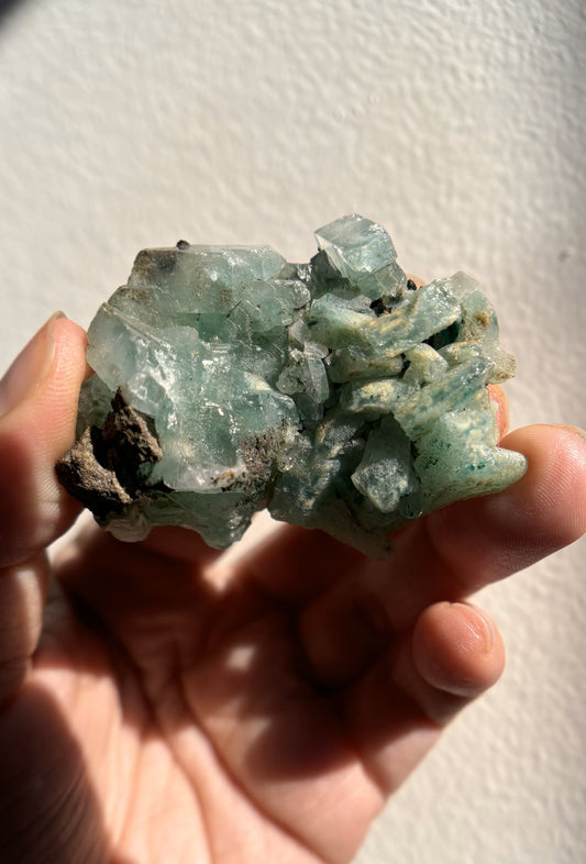 Baryte with Chrysocolla and Malachite 60g