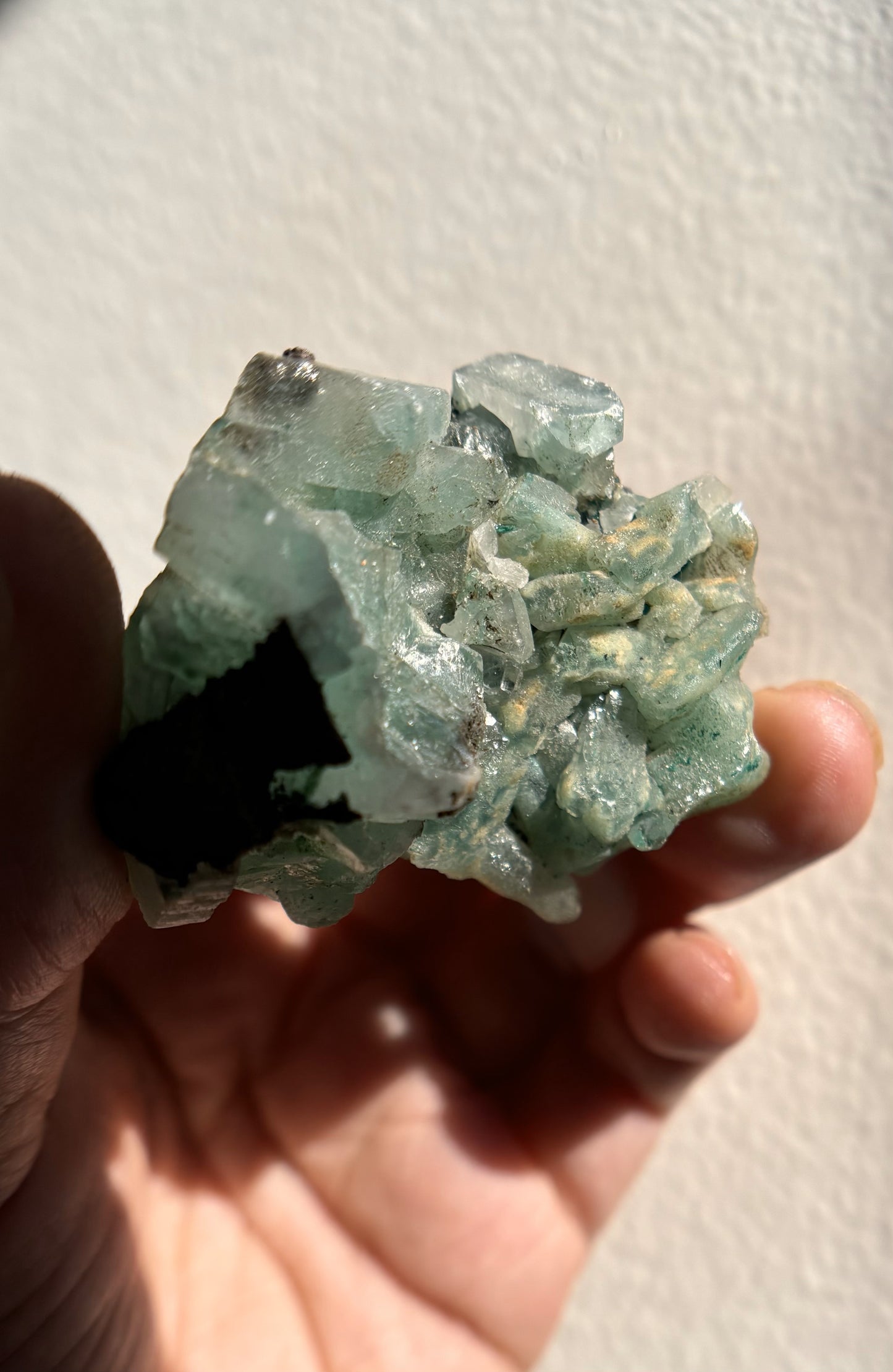 Baryte with Chrysocolla and Malachite 60g