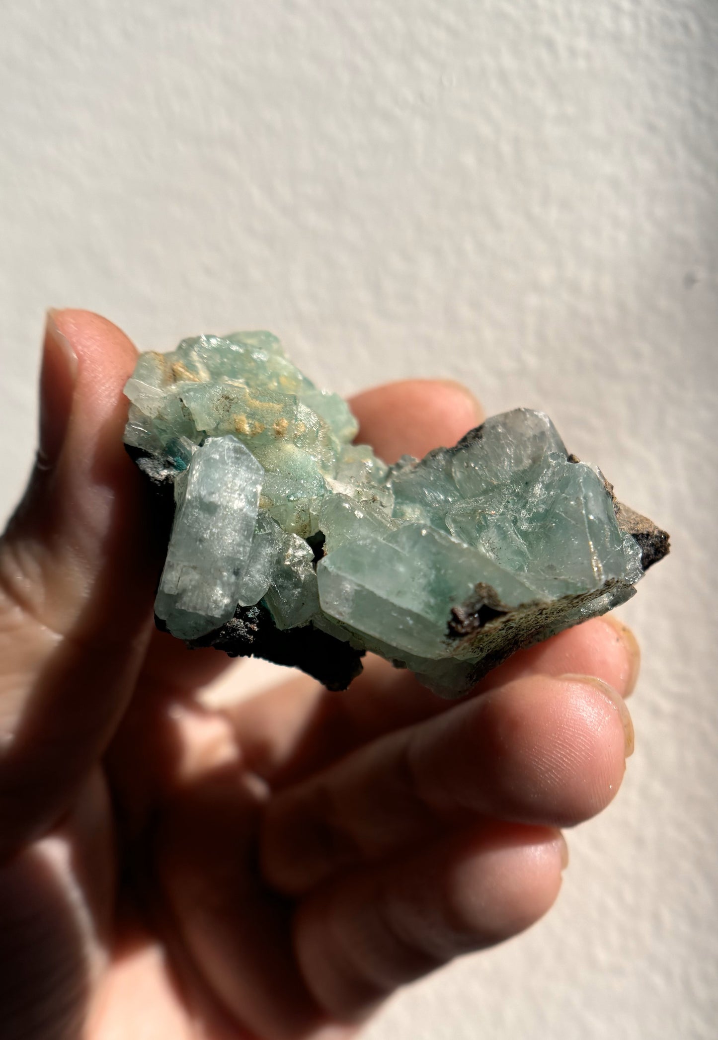 Baryte with Chrysocolla and Malachite 60g