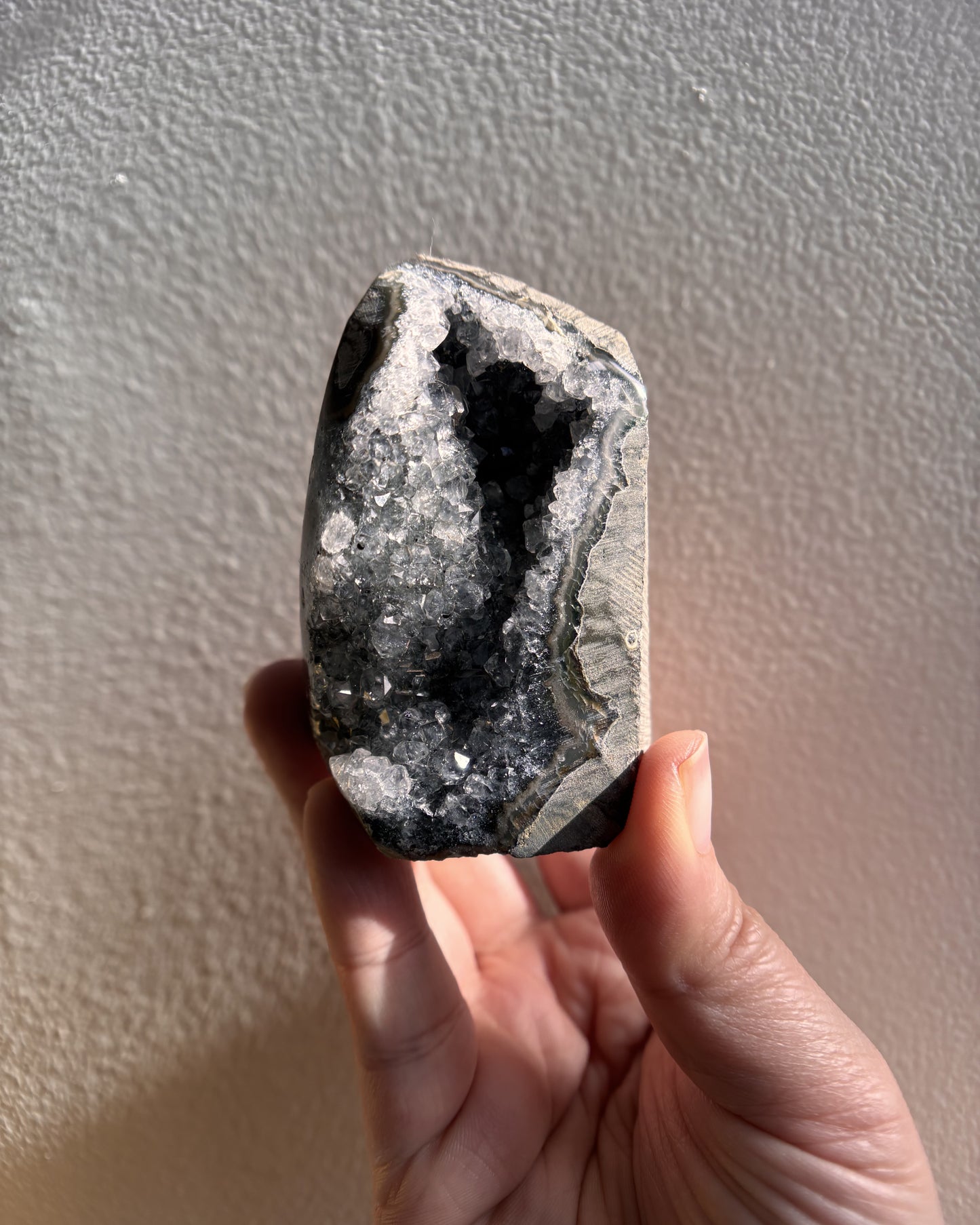 Black Amethyst Cutbase 173.6g