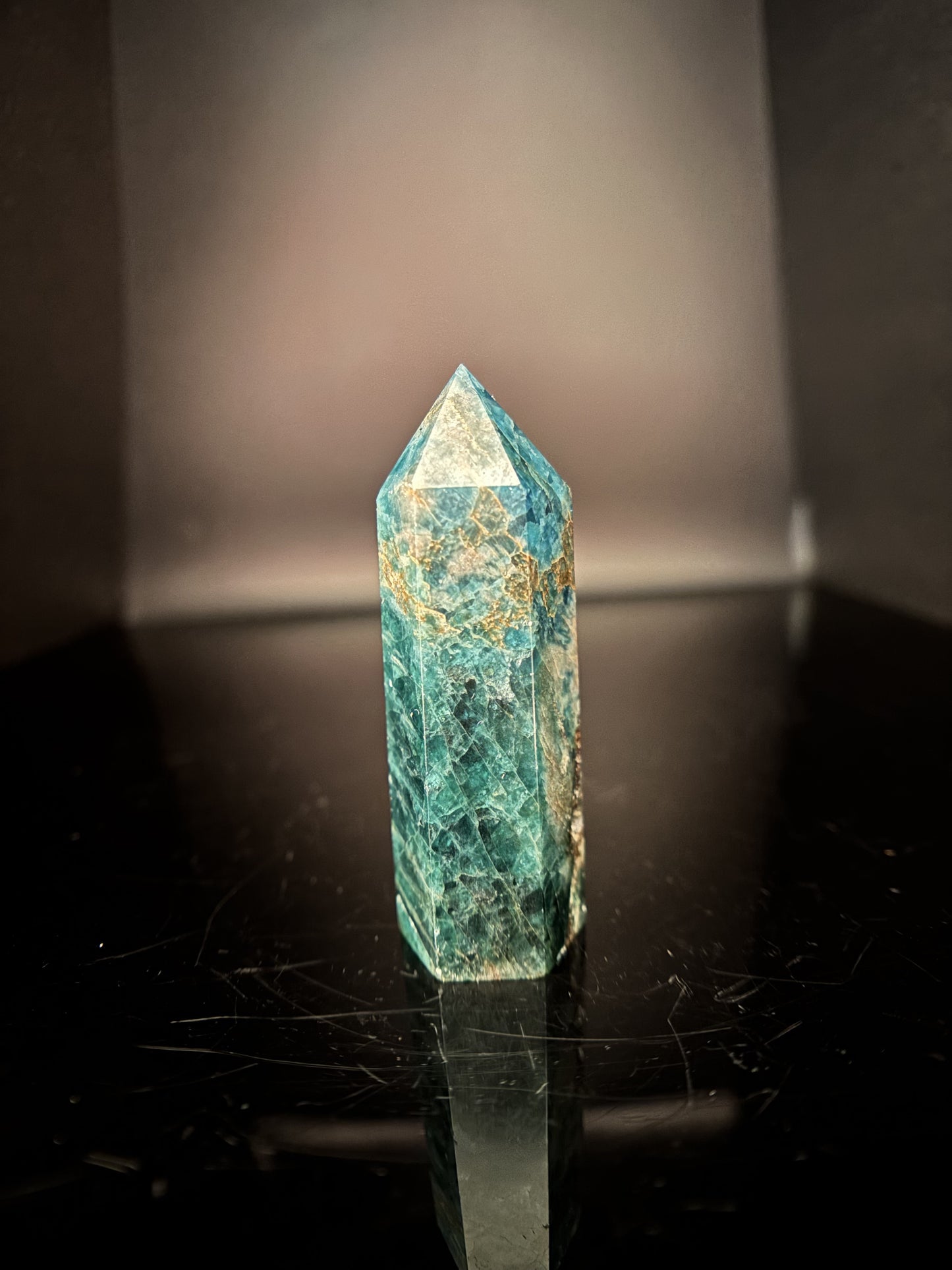 Blue Apapite Tower
