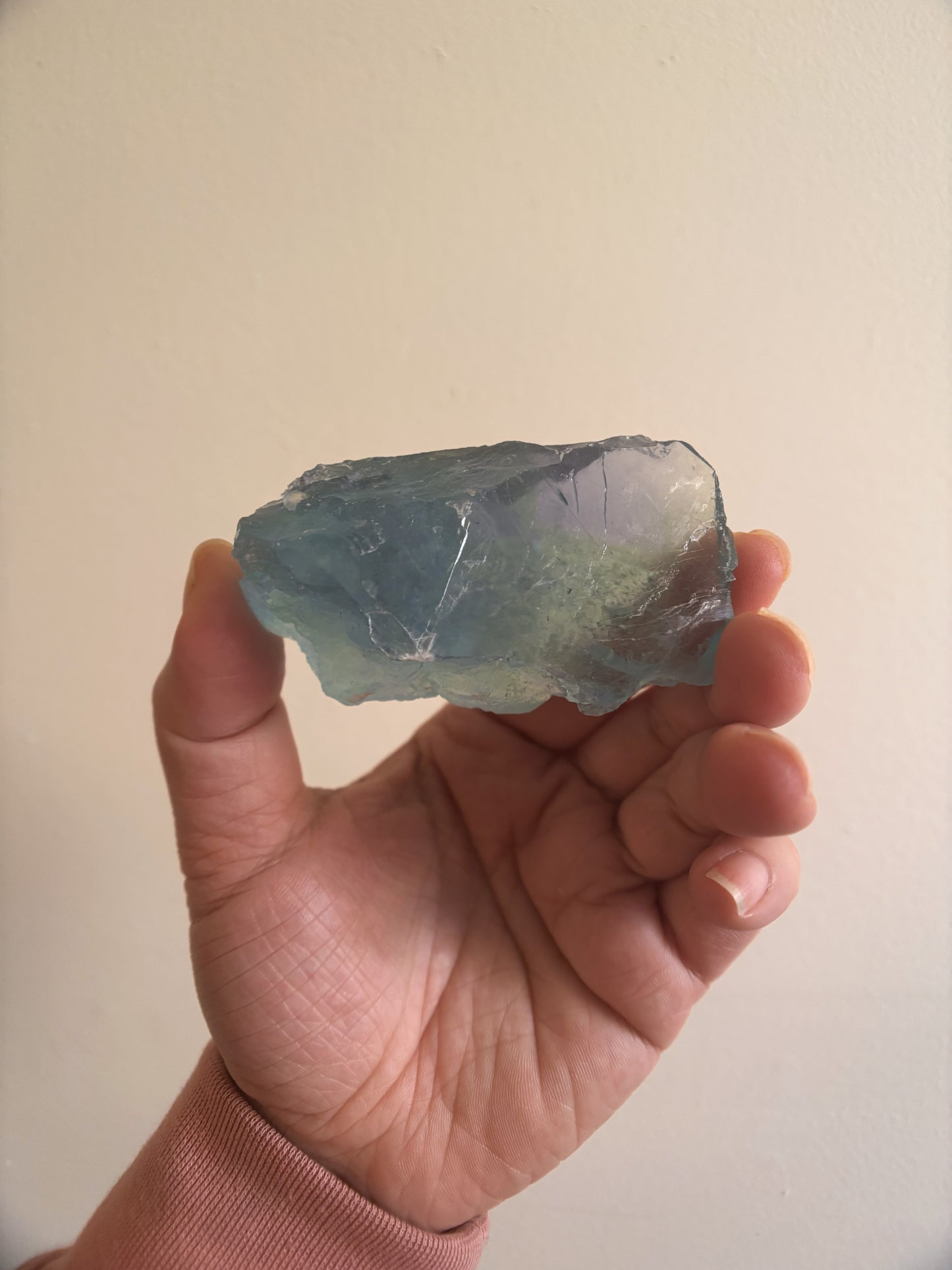 Blue Core Fluorite 120g