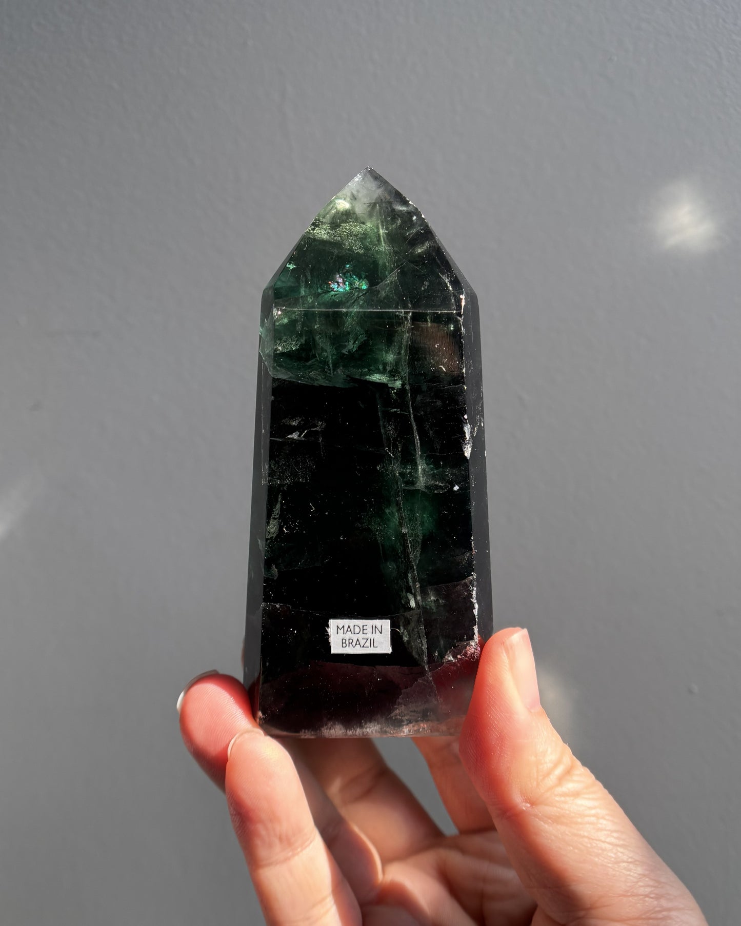 Brazilian Green Purple Fluorite 292.5g