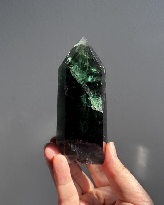 Brazilian Green Purple Fluorite 292.5g