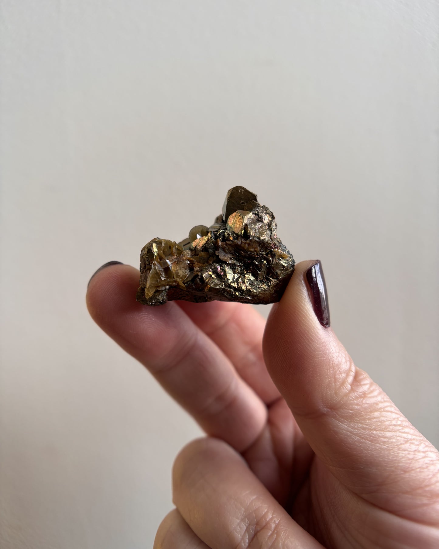 Chalcopyrite and Siderite 22.6g