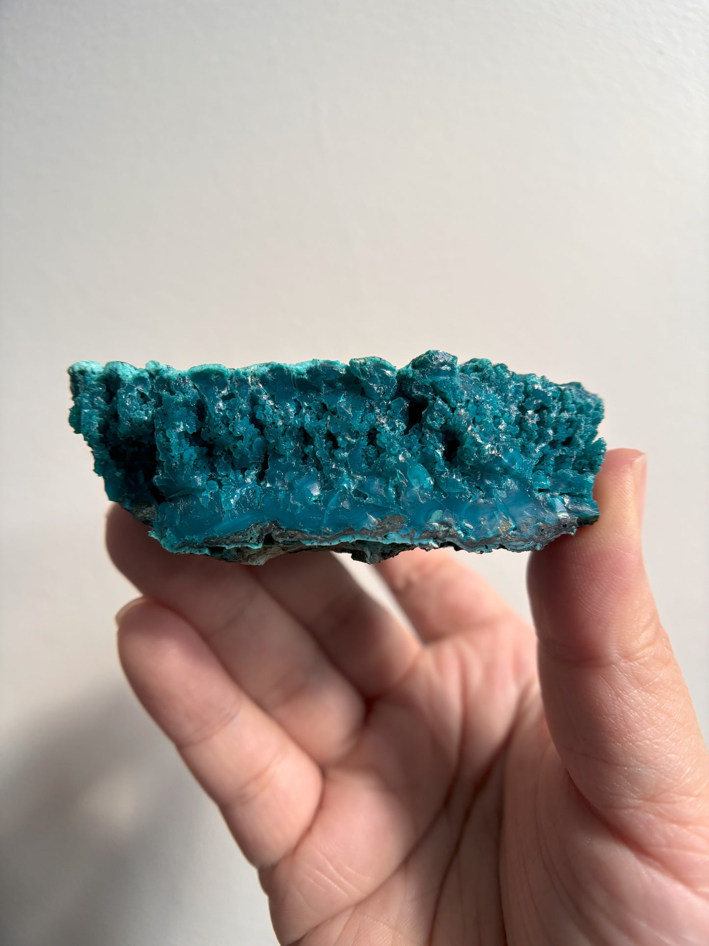 Blue Raw Chrysocolla Specimen 114g