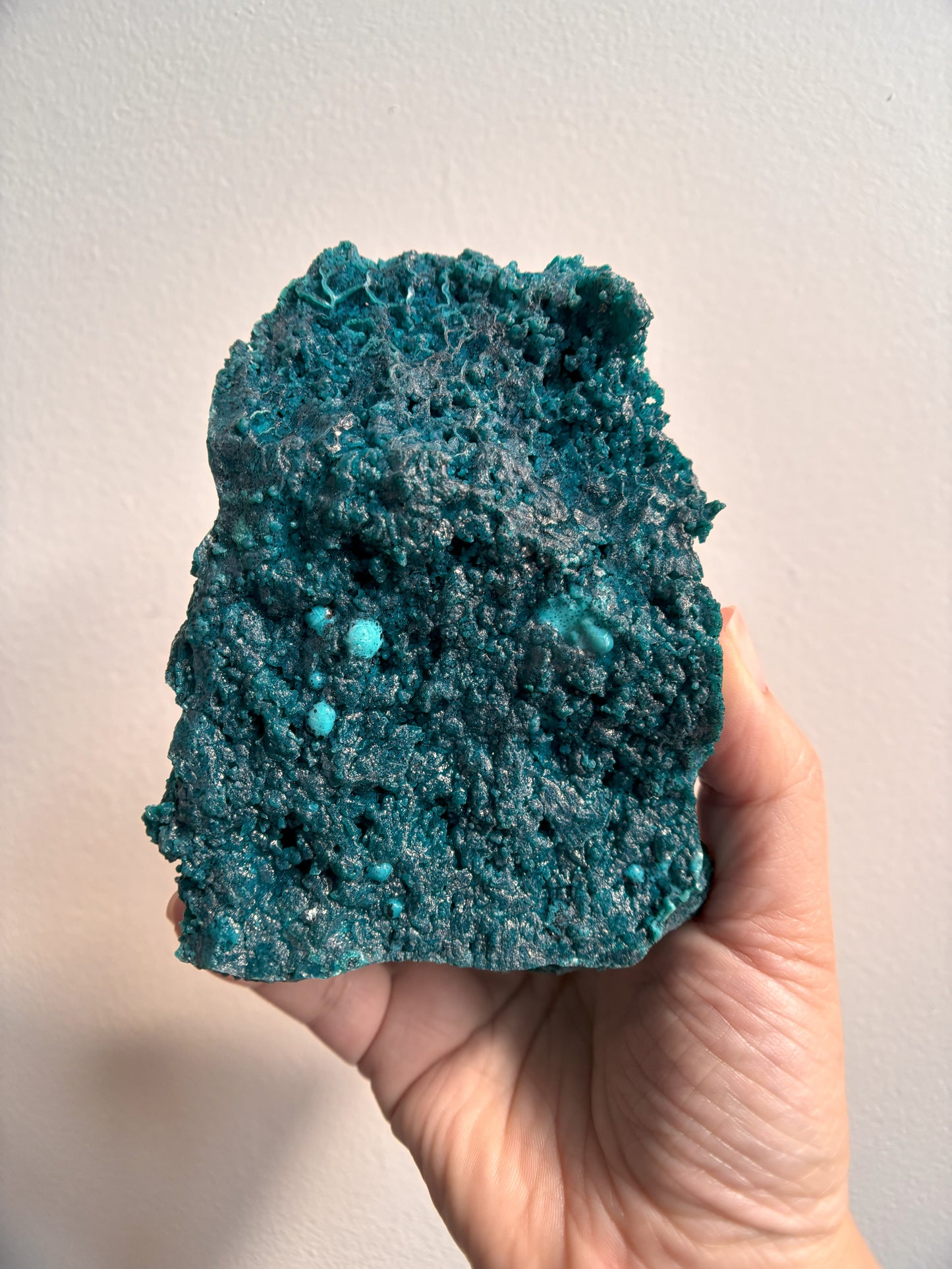 Blue Raw Chrysocolla Specimen 364g