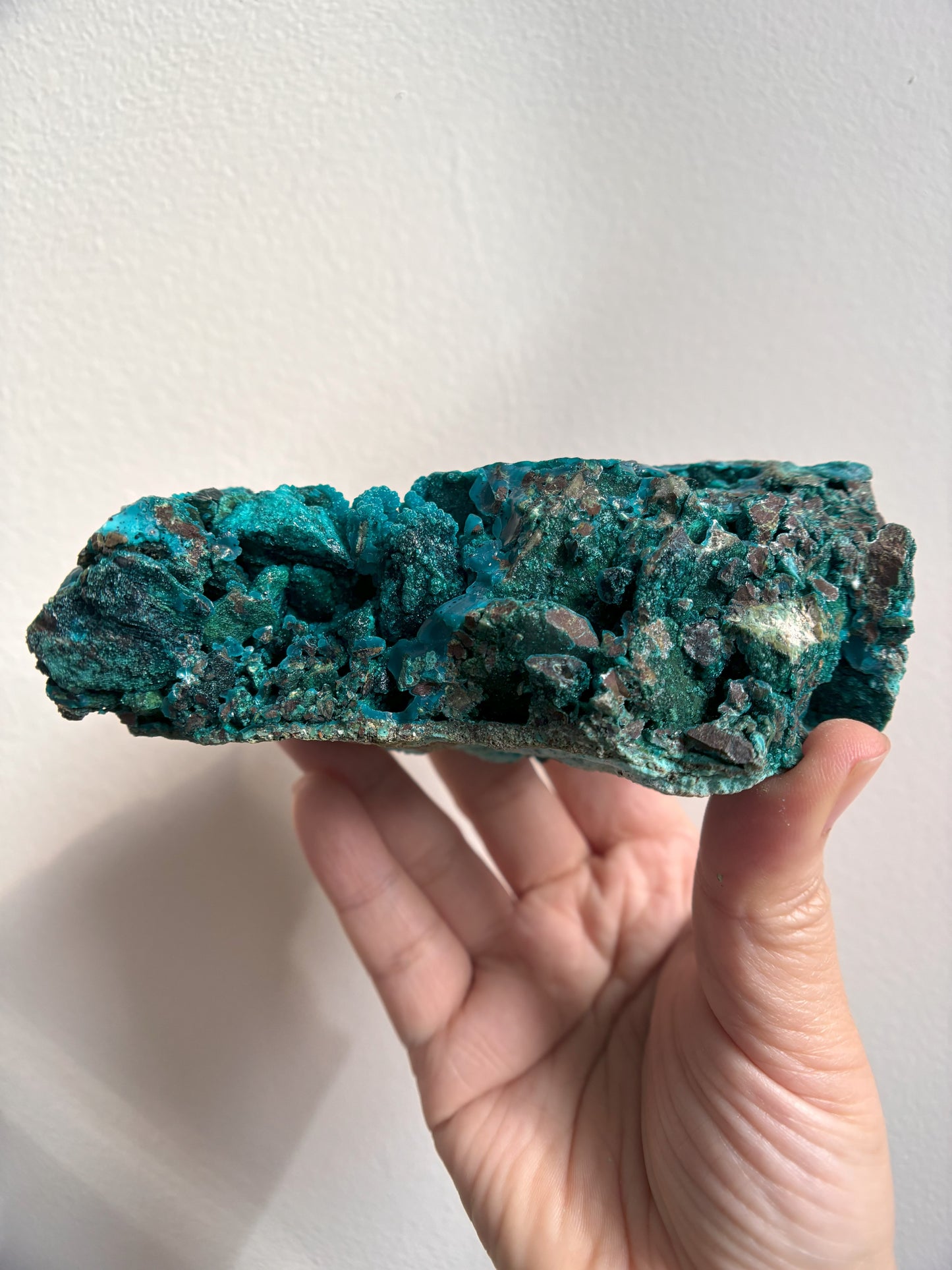 Blue Raw Chrysocolla Specimen 421g