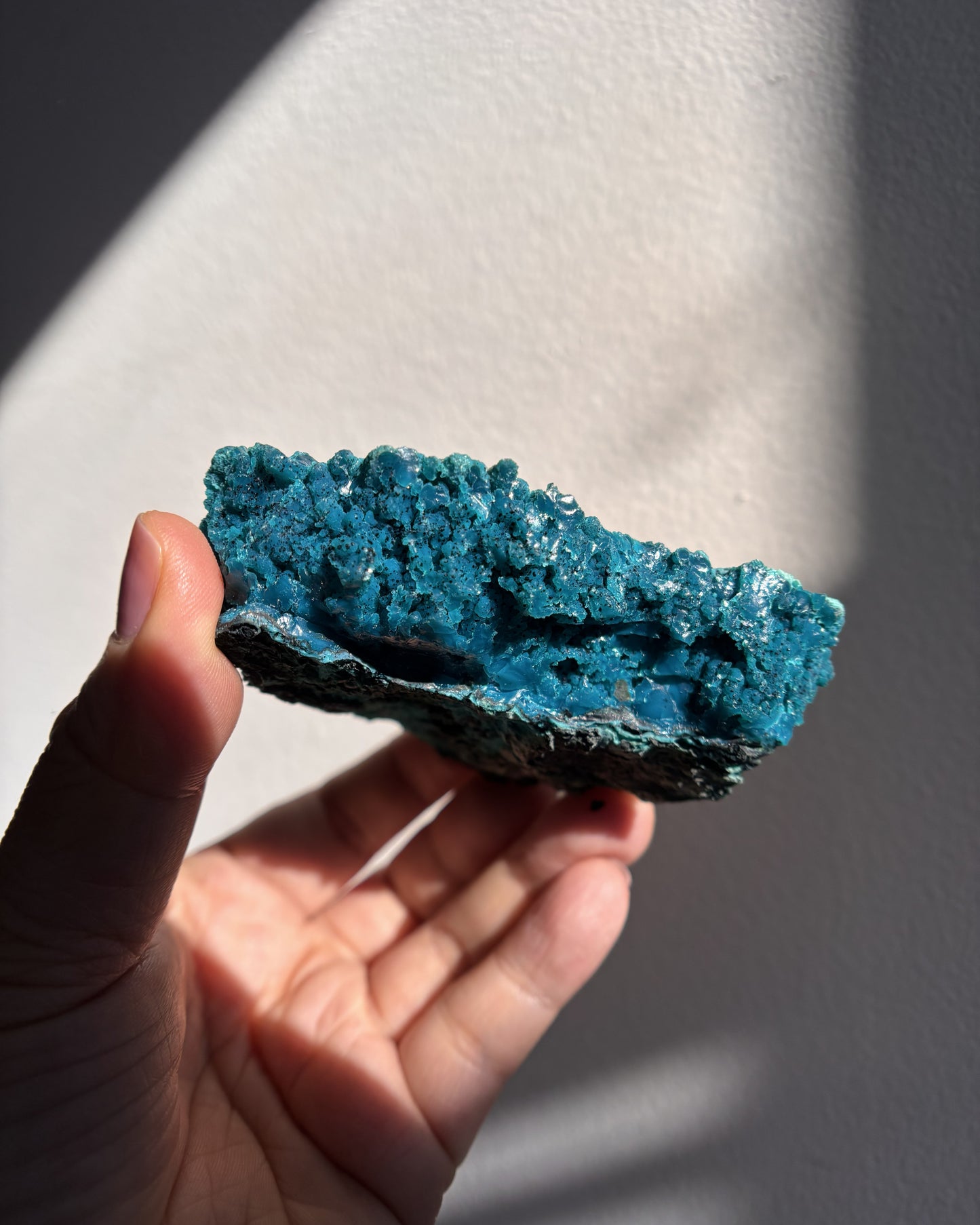 Blue Raw Chrysocolla Specimen 114g