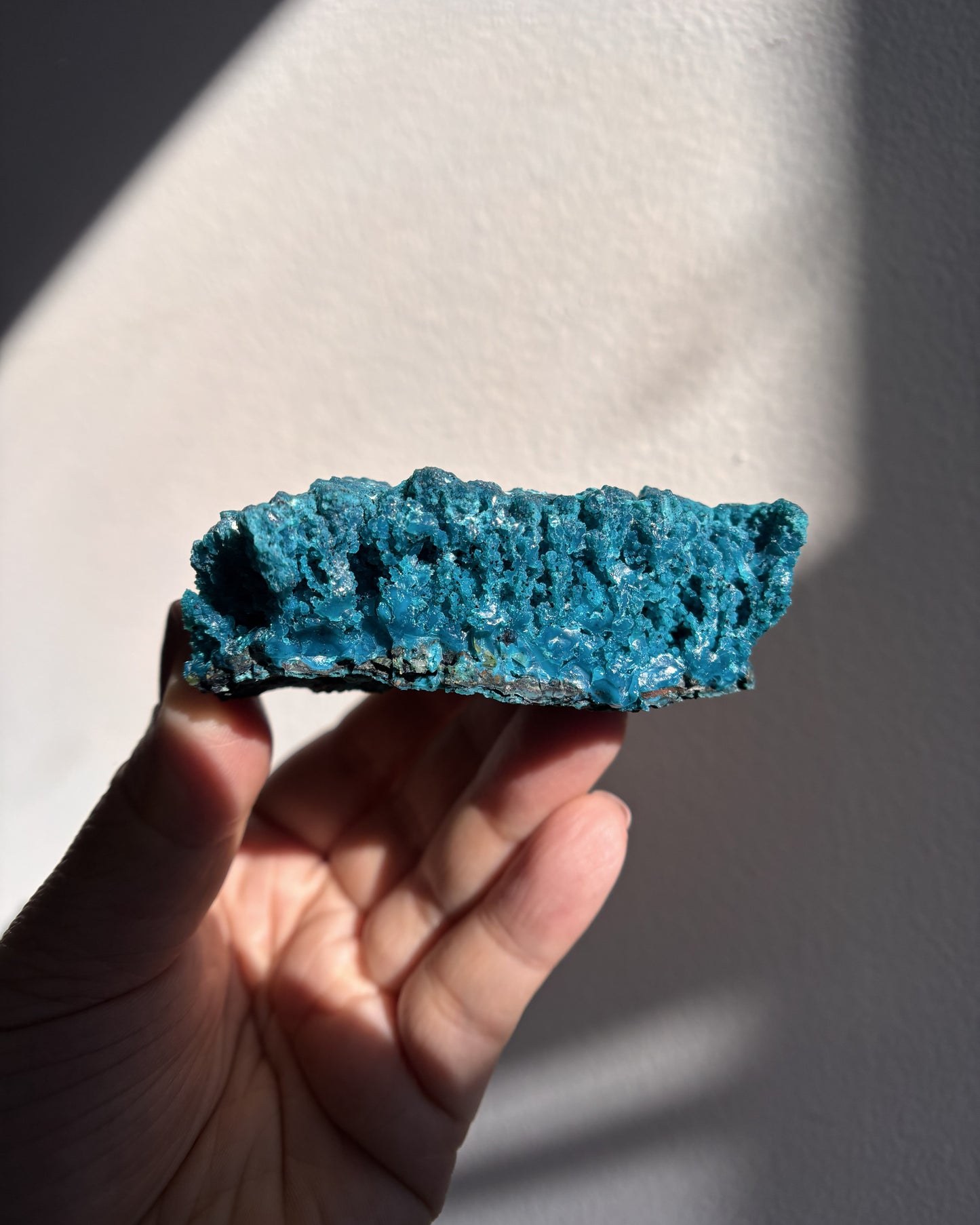 Blue Raw Chrysocolla Specimen 114g