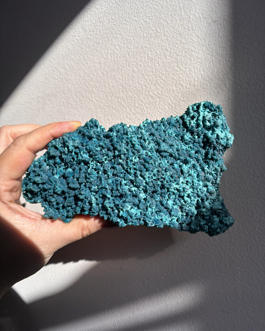 Blue Raw Chrysocolla Specimen 338g