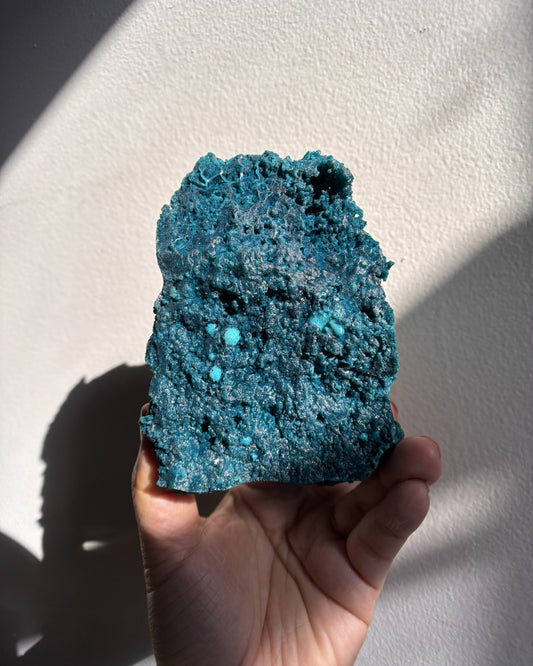 Blue Raw Chrysocolla Specimen 364g