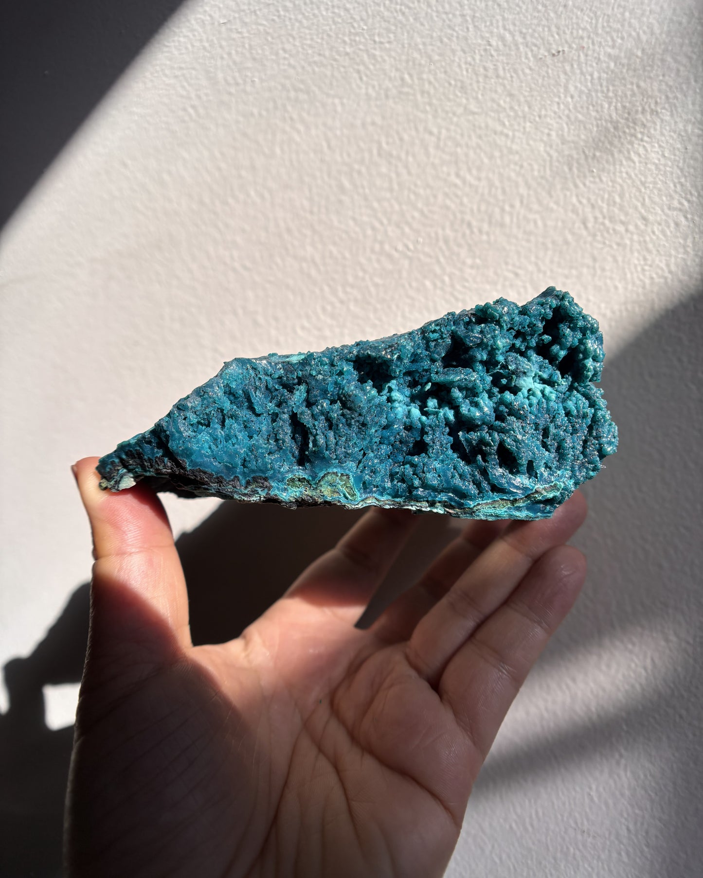 Blue Raw Chrysocolla Specimen 364g