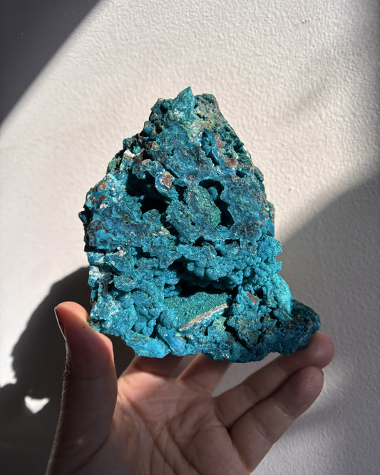 Blue Raw Chrysocolla Specimen 421g