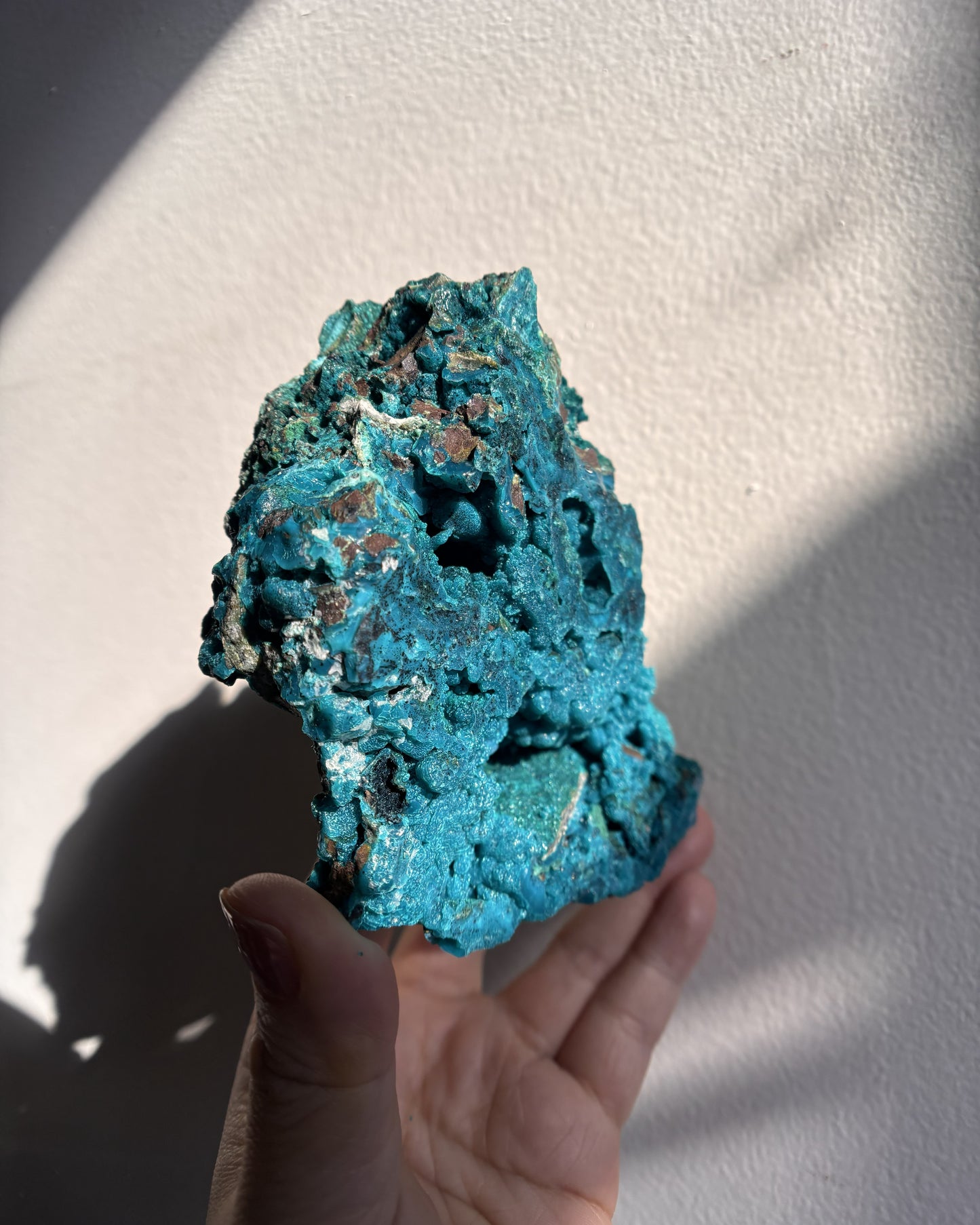 Blue Raw Chrysocolla Specimen 421g