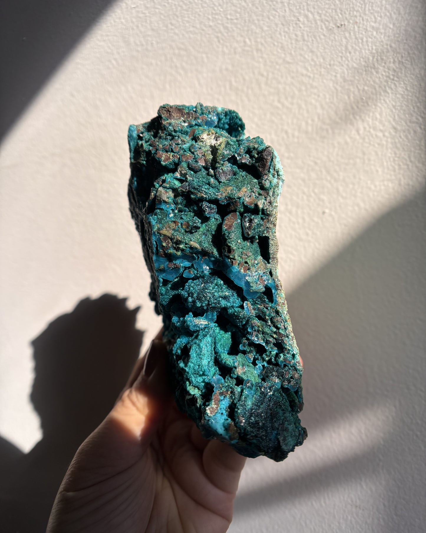 Blue Raw Chrysocolla Specimen 421g
