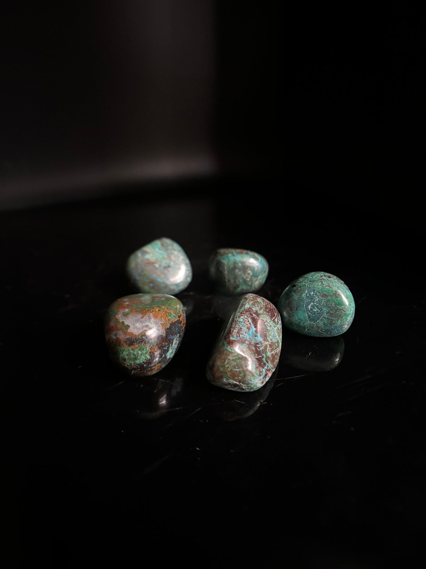 Chrysocolla Cuprite Tumbles