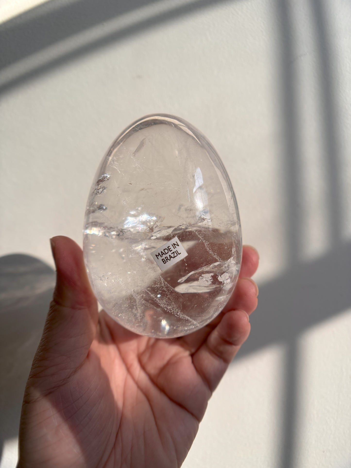 Clear Quartz Egg 593.5g