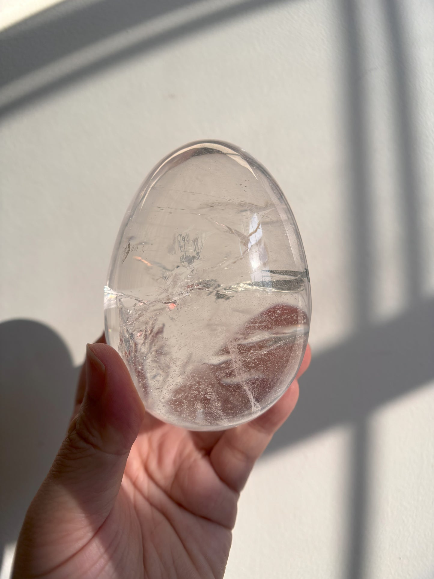 Clear Quartz Egg 593.5g