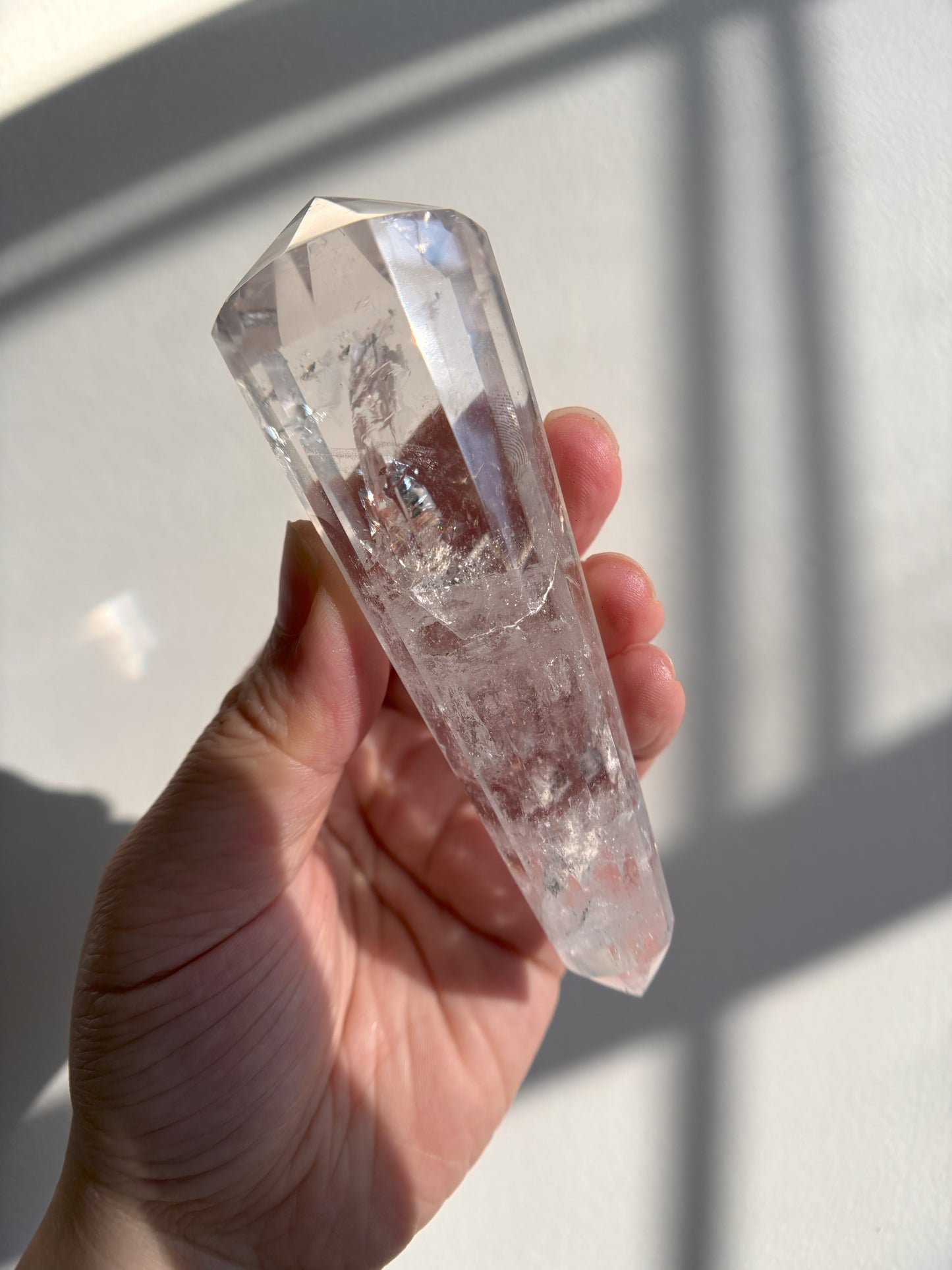 Clear Quartz Vogel 136g