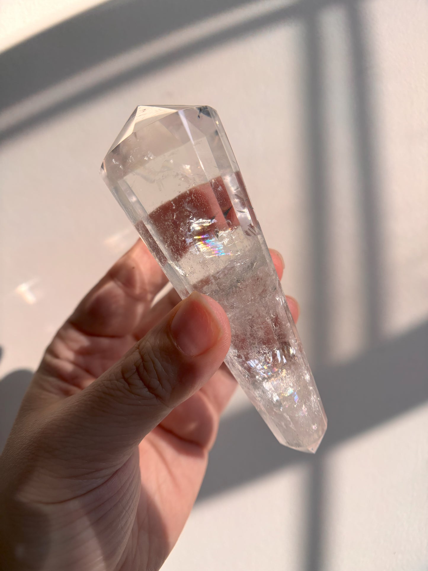 Clear Quartz Vogel 136g