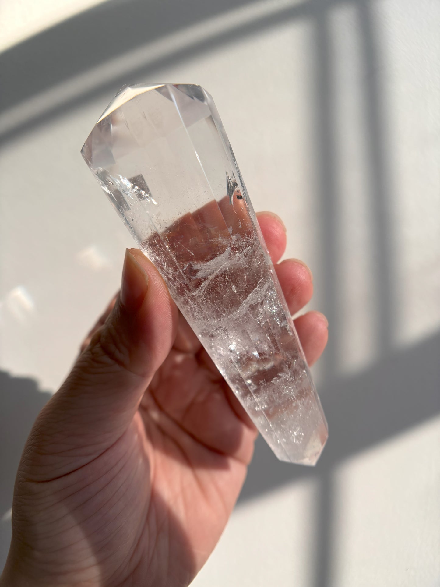 Clear Quartz Vogel 136g