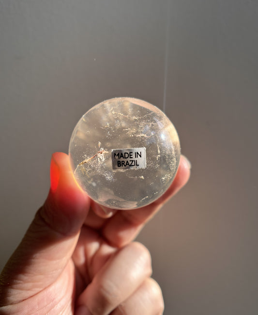 Clear Quartz Sphere 100g