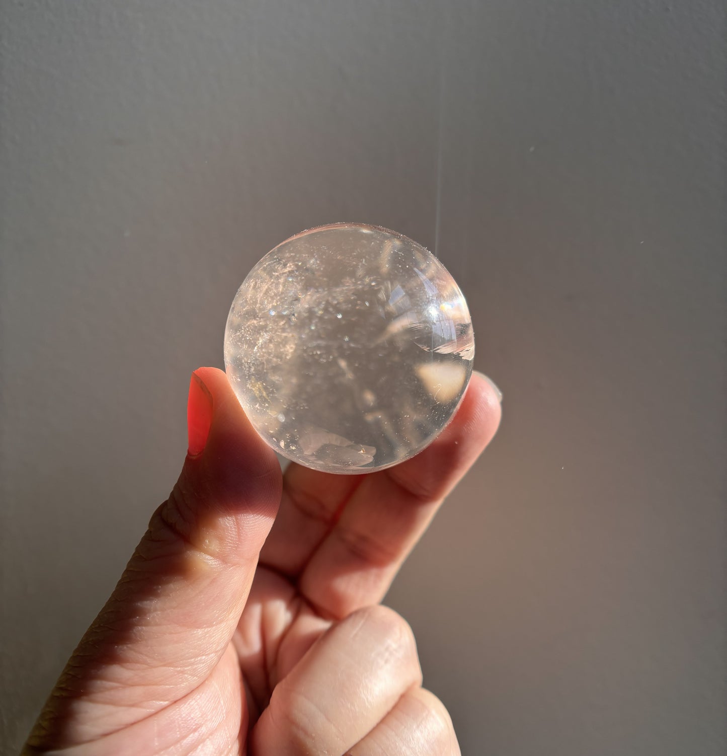 Clear Quartz Sphere 100g